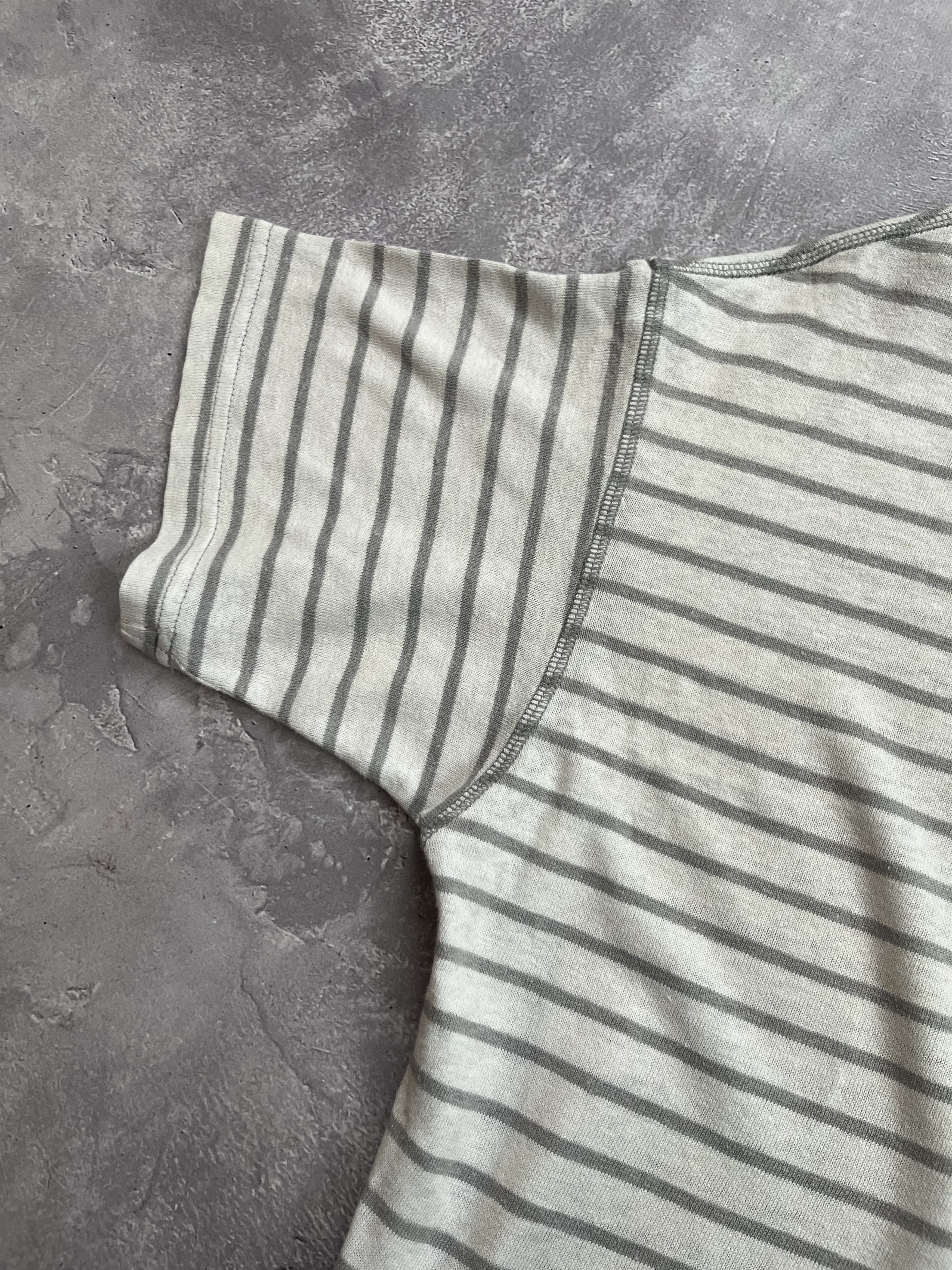 OSKA OSKA Hemp Cotton Oversized Tunic Striped Lagenlook Top Size M / US 6-8 / IT 42-44 - 3 Thumbnail