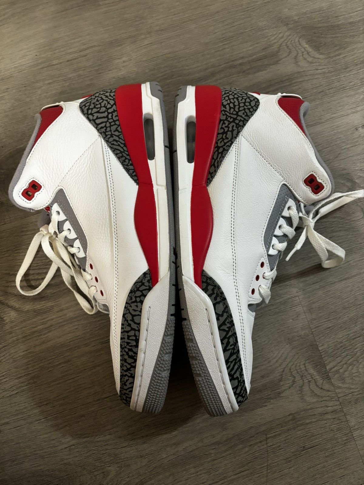 Jordan Brand Air Jordan 3 Retro 'Fire Red' Size US 13 / EU 46 - 1 Thumbnail