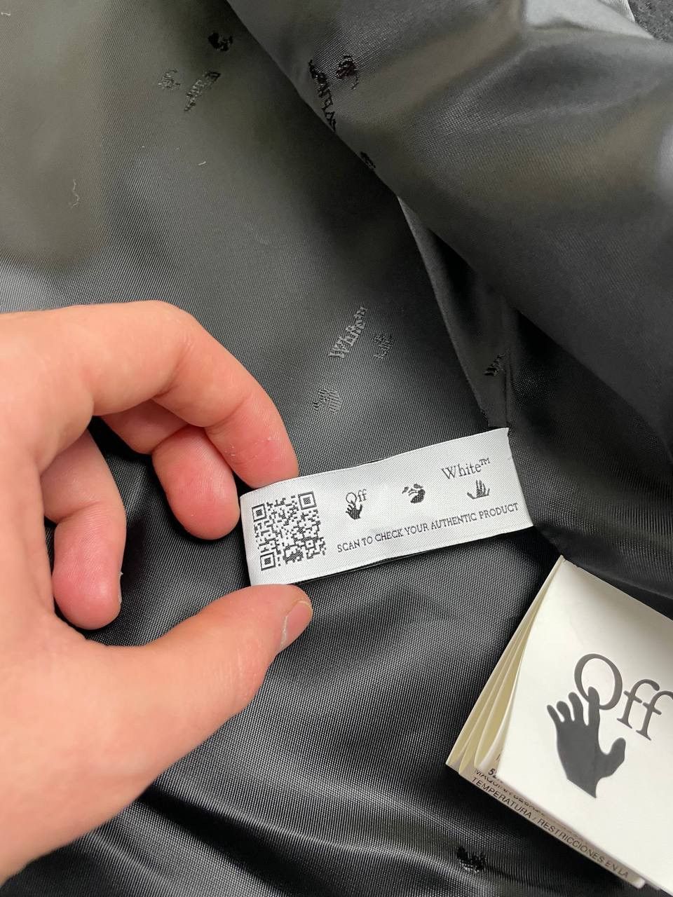 Off-White Off White Coat Wool Pattern Graffiti Size US M / EU 48-50 / 2 - 11 Thumbnail
