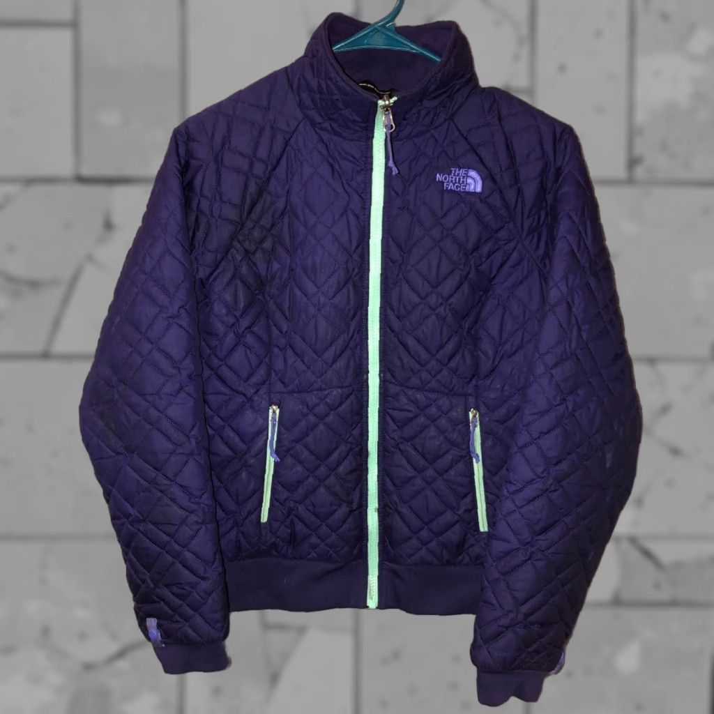The North Face The North Face Womens Purple QUILTED Full Zip Jacket XS Size XS / US 0-2 / IT 36-38 - 1 Thumbnail