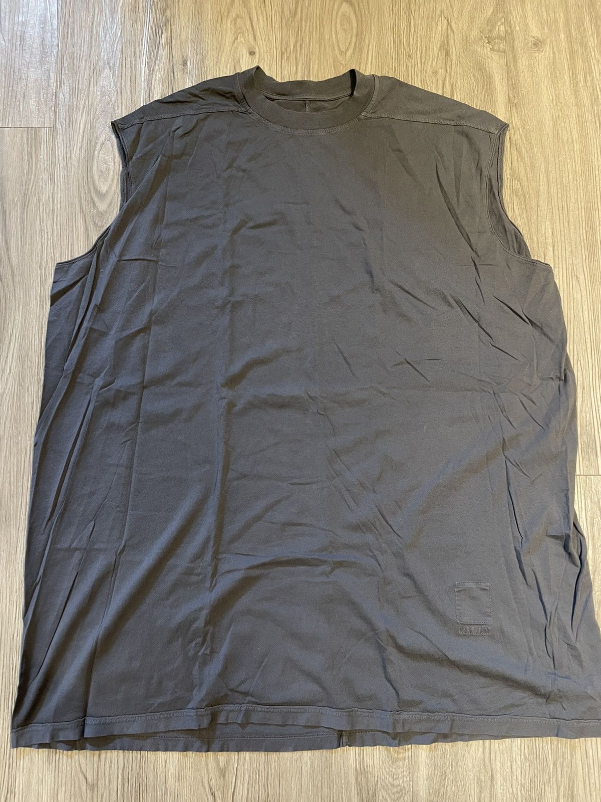Rick Owens Drkshdw Rick Owens SS19 Tank Top (Flint) Size US XL / EU 56 / 4 - 1 Thumbnail