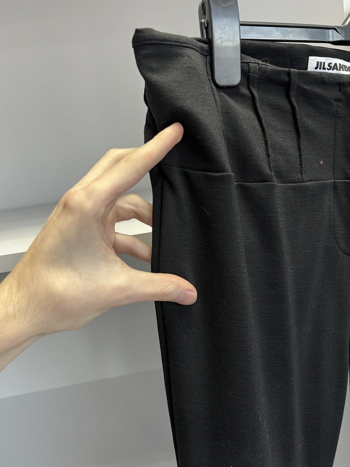 Designer × Jil Sander × Vintage Vintage Jil Sander Cropped Women’s Trousers Size 32" / US 10 / IT 46 - 7 Thumbnail