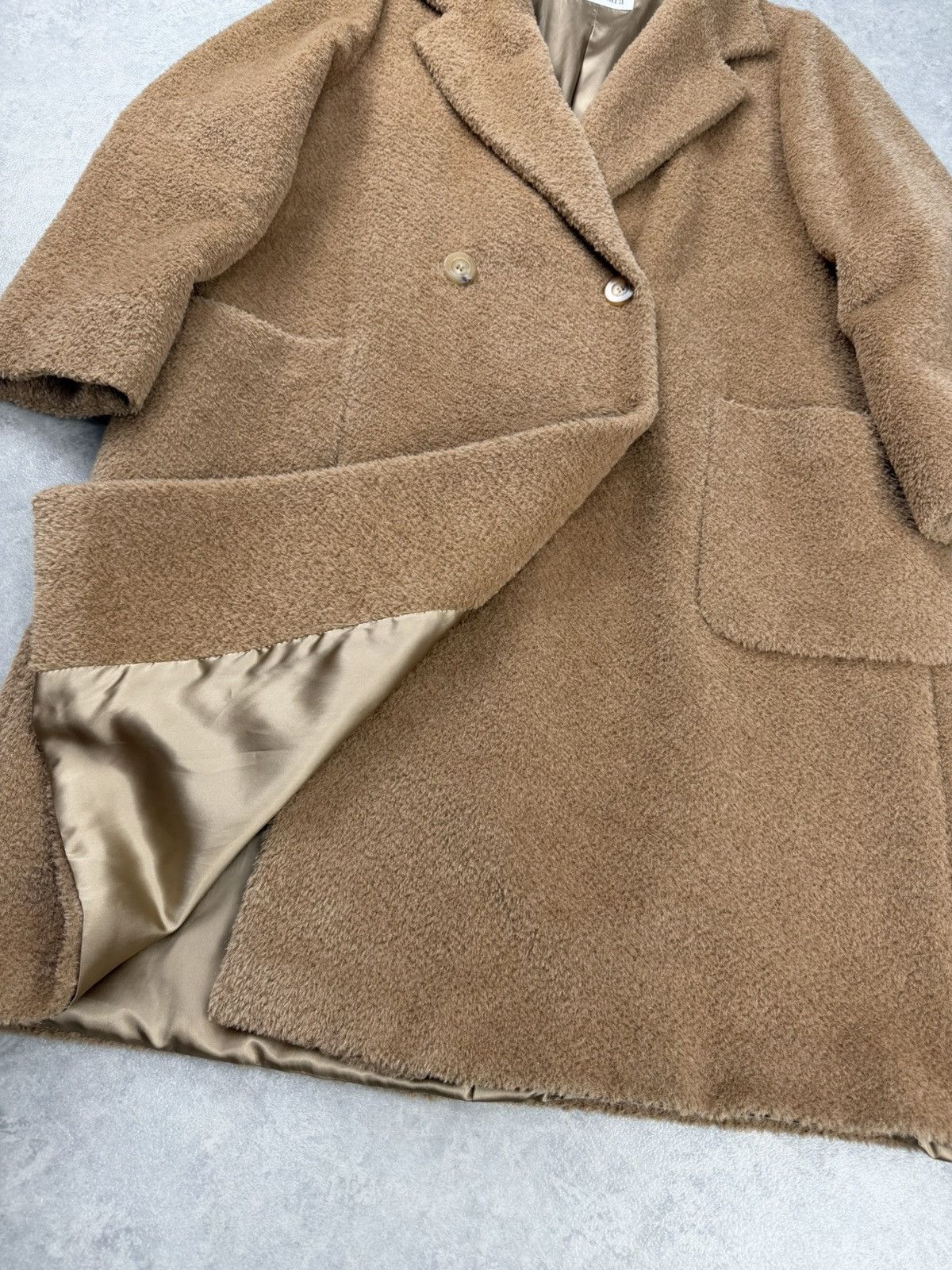 Max Mara Max Mara Alpaca Wool Teddy Bear Coat Size US 12 Size XL / US 12-14 / IT 48-50 - 4 Thumbnail