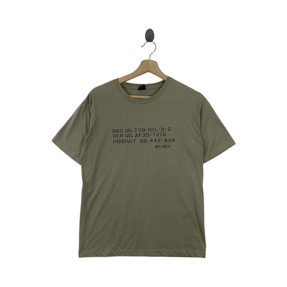 Avirex Vintage AVIREX USA AIR FORCE North America Rockwell Tee Size US M / EU 48-50 / 2 - 1 Thumbnail