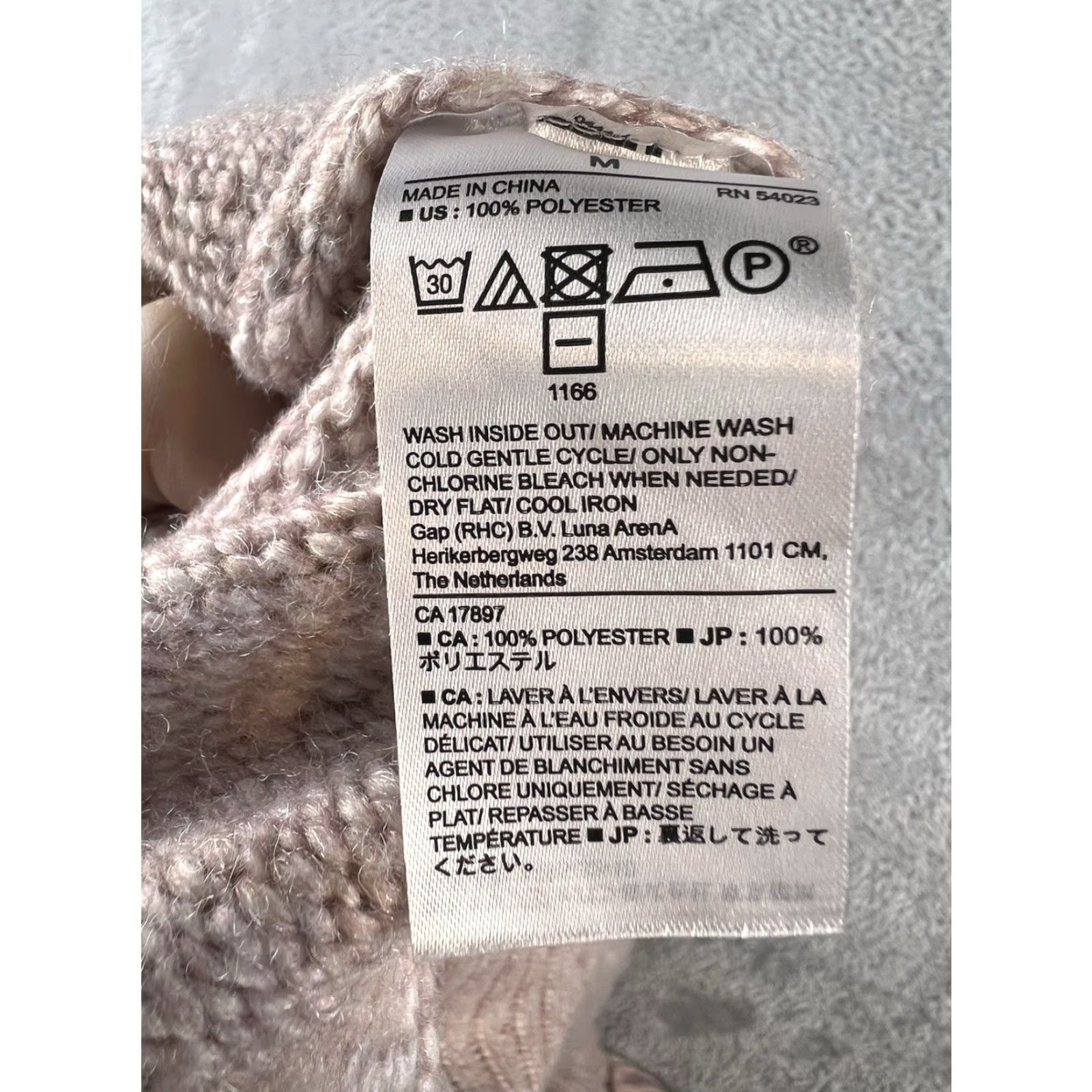 Banana Republic Banana Republic Turtleneck Sweater Womens M Pink Polyester Knit Preppy Size M / US 6-8 / IT 42-44 - 4 Thumbnail
