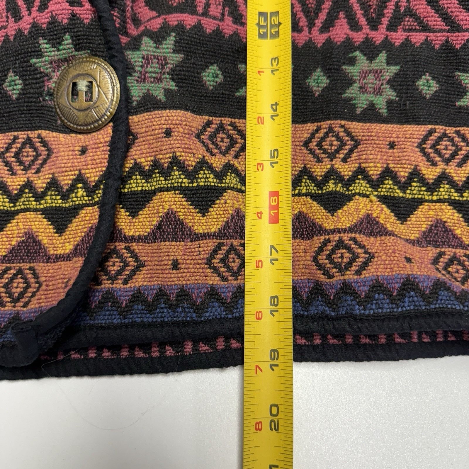 Vintage VTG New Identity Tapestry Jacket Womens L Aztec Southwestern Size L / US 10 / IT 46 - 9 Thumbnail