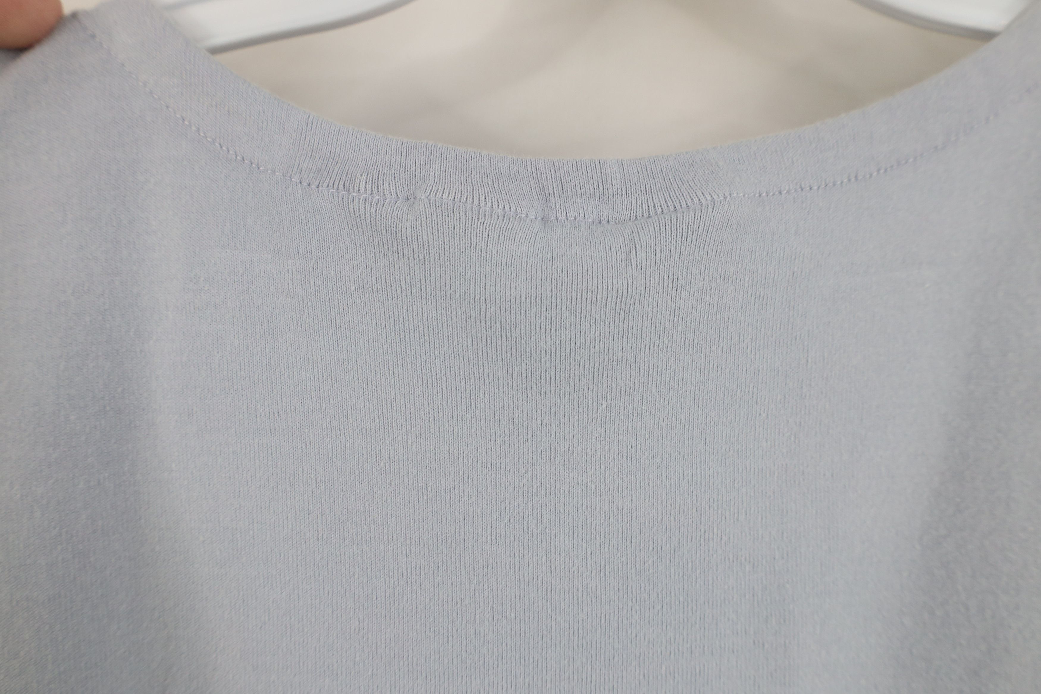 Eddie Bauer Vintage 90s Eddie Bauer Tie Front Cotton Knit T-Shirt USA Size L / US 10 / IT 46 - 12 Thumbnail