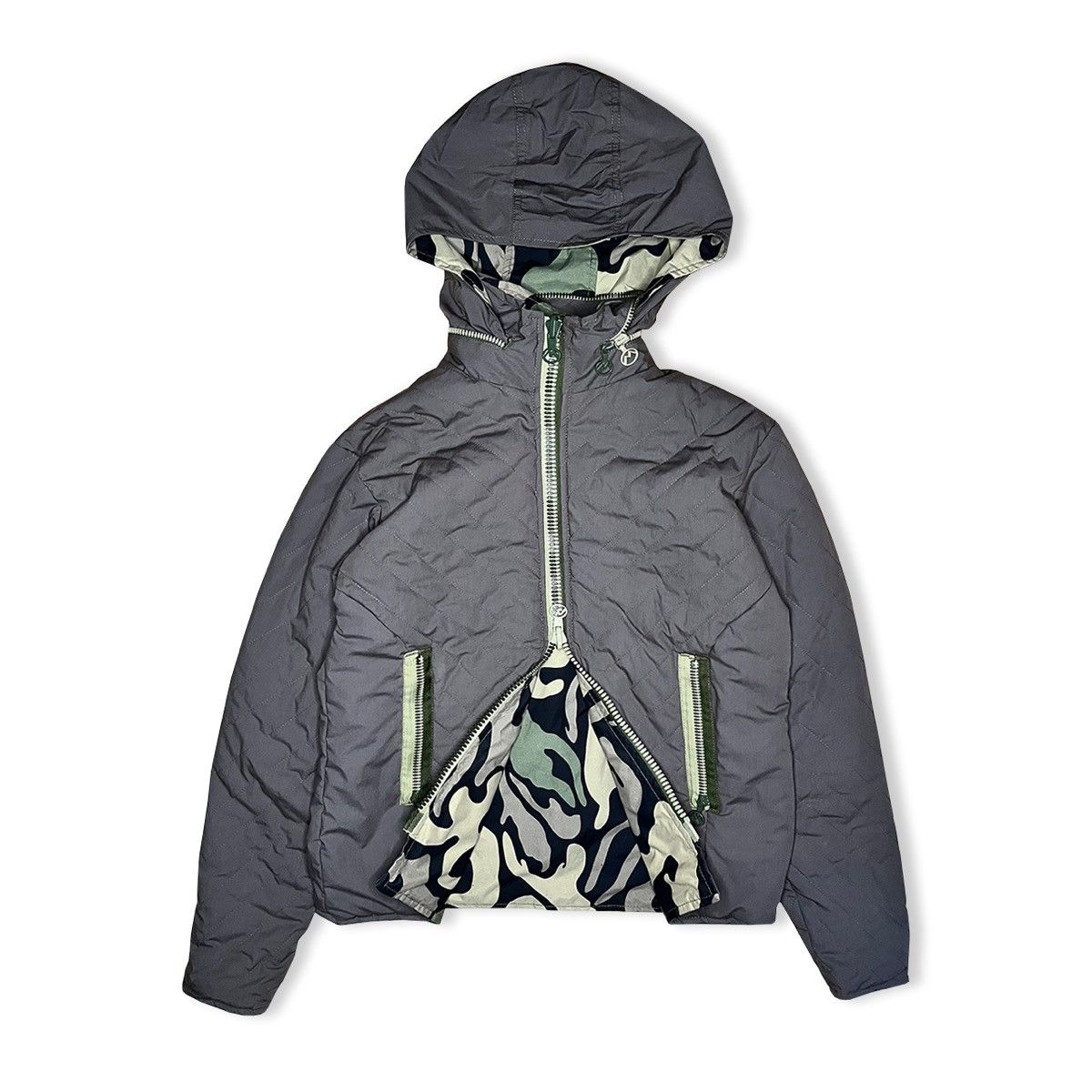 Maharishi 1998 Maharishi Reversible Quilted Technical Puffer Size M / US 6-8 / IT 42-44 - 5 Thumbnail