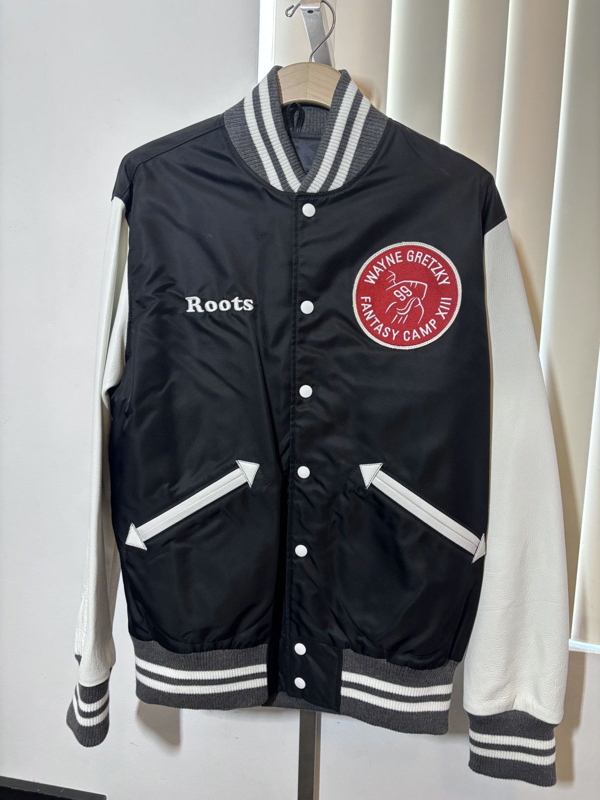 Roots Gretzky Fantasy Camp Varsity Jacket Size US L / EU 52-54 / 3 - 1 Thumbnail