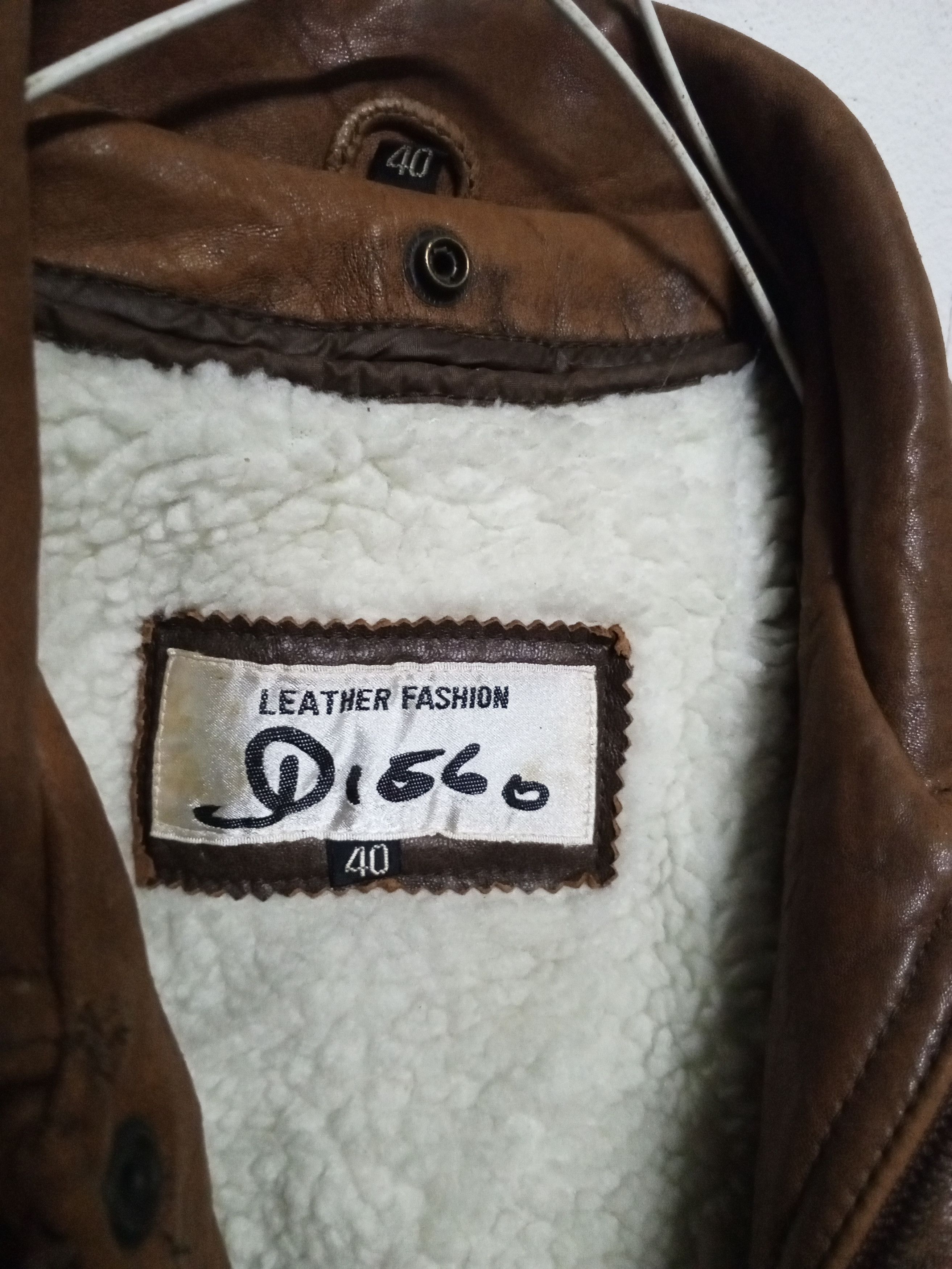 Leather VTG Leather jacket sheepskin Size US L / EU 52-54 / 3 - 11 Thumbnail