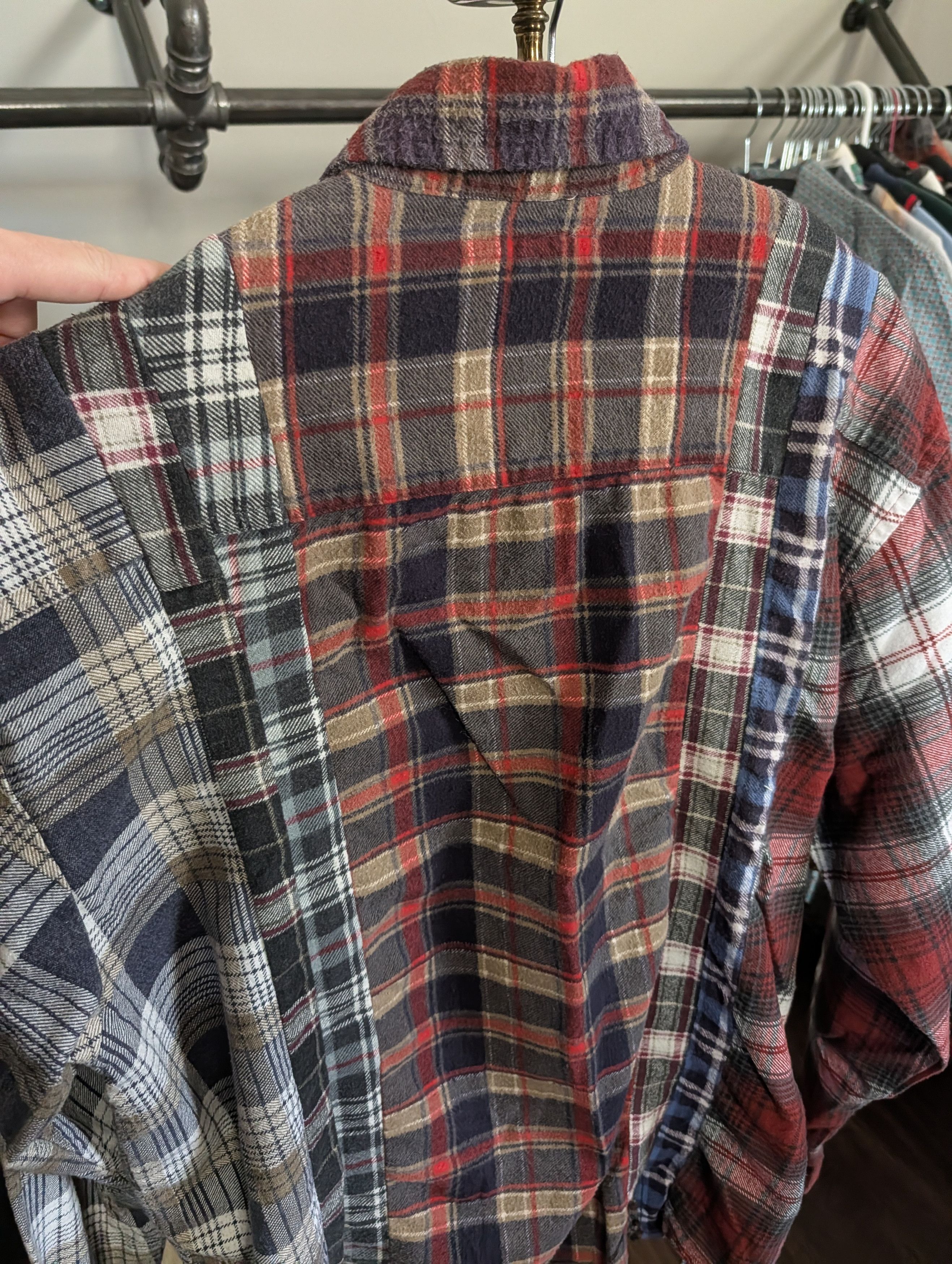 Needles REBUILD BY NEEDLES 1/1 Patchwork Flannel Shirt M Size US M / EU 48-50 / 2 - 10 Thumbnail