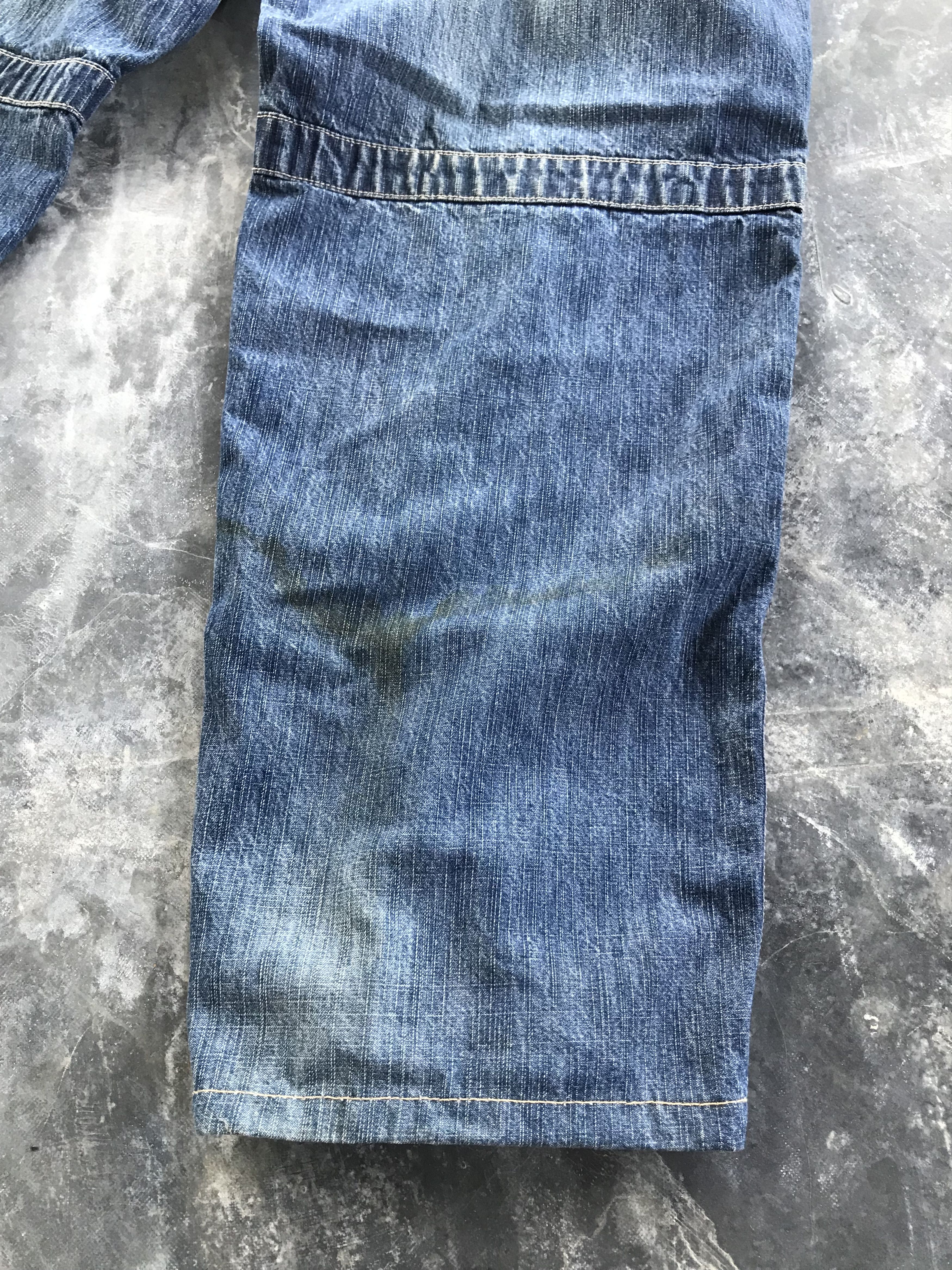 Pelle Pelle RARE Y2K Pelle Pelle Patchwork Baggy Jeans Size US 36 / EU 52 - 3 Thumbnail