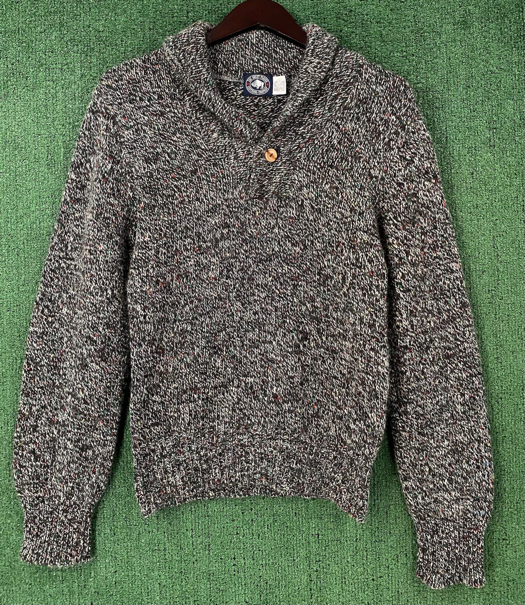 Vintage 80’s Great Plains Wool Blend Speckled Sweater Small Size US S / EU 44-46 / 1 - 1 Thumbnail