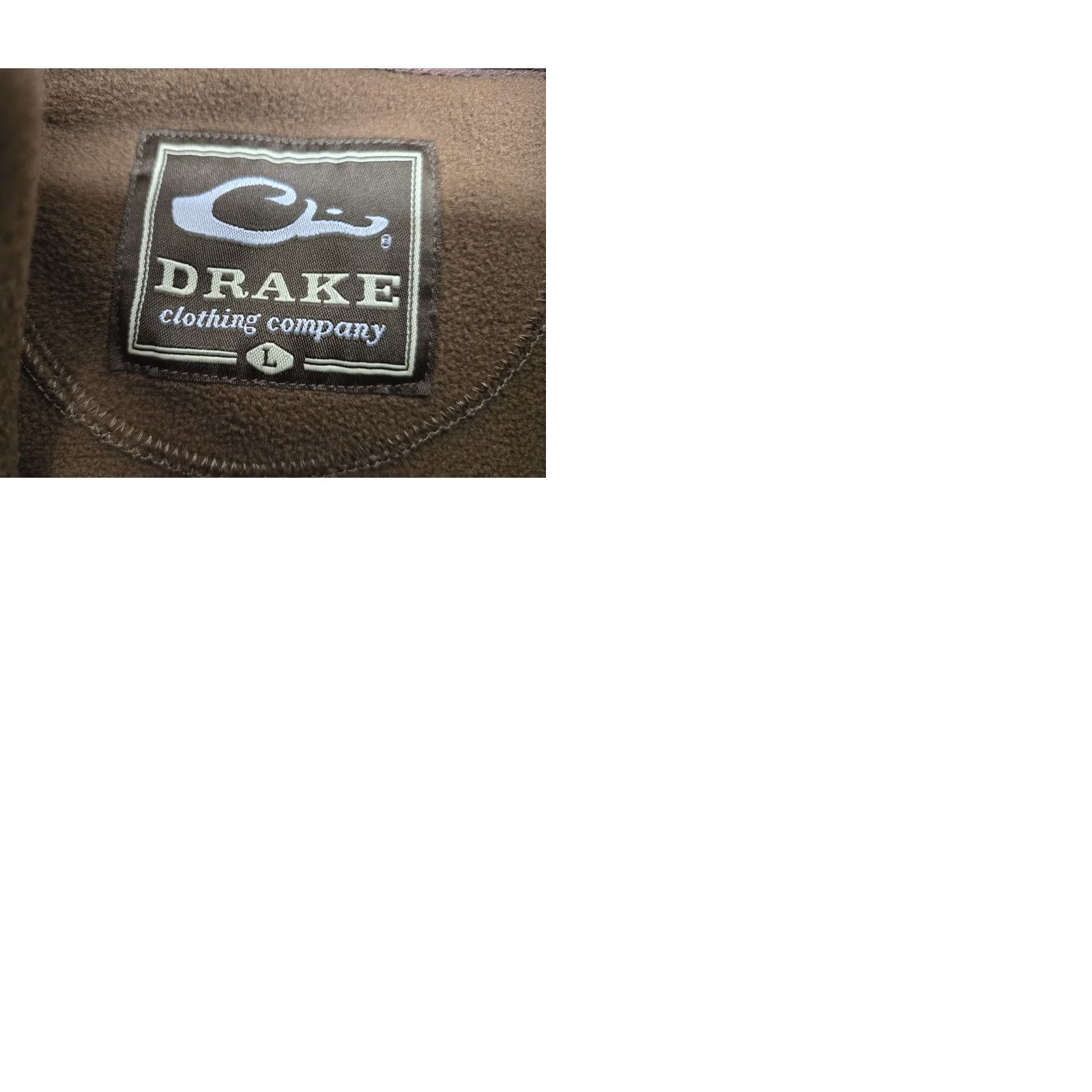 Vintage Drake Waterfowl Systems Cabin Fever Beverage Vest Brown Full Zip Large Mens Size US L / EU 52-54 / 3 - 9 Thumbnail