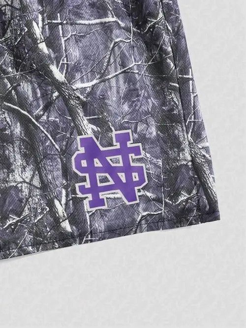 Jean Camo Punk Y2K Drip shorts Size US 30 / EU 46 - 4 Thumbnail