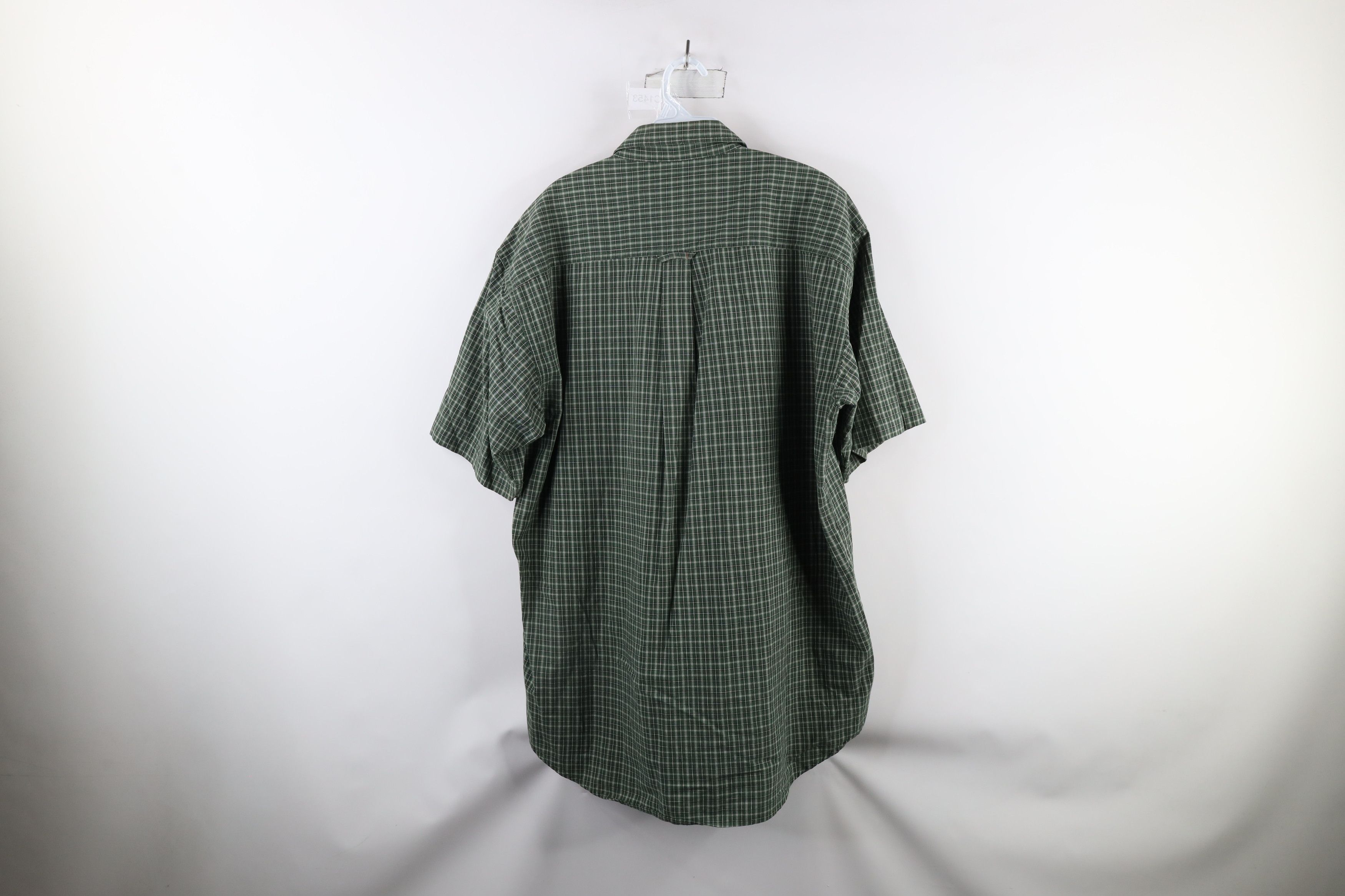 Cabelas × Vintage Vintage Cabelas Double Pocket Short Sleeve Button Shirt Size US L / EU 52-54 / 3 - 8 Thumbnail