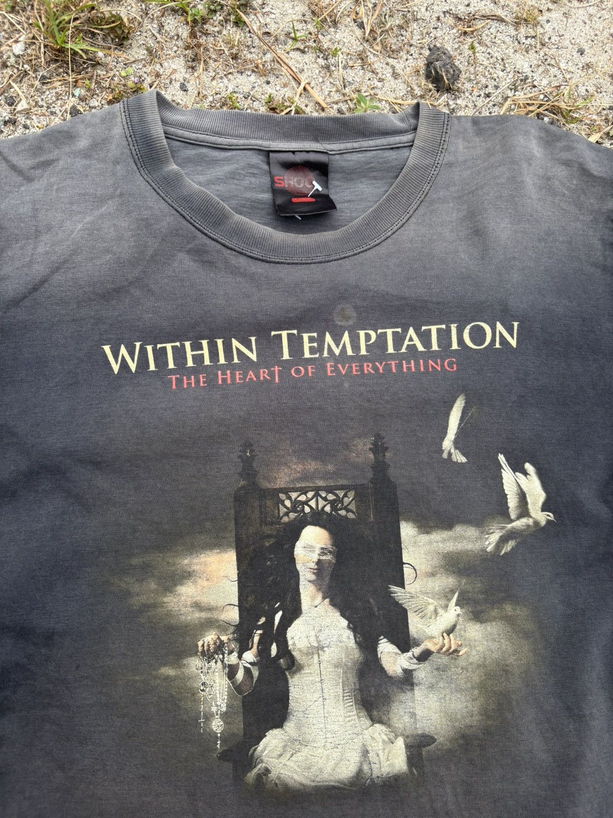 Band Tees Vintage Within Temptation Tour 2007 Tshirt Size US L / EU 52-54 / 3 - 3 Thumbnail