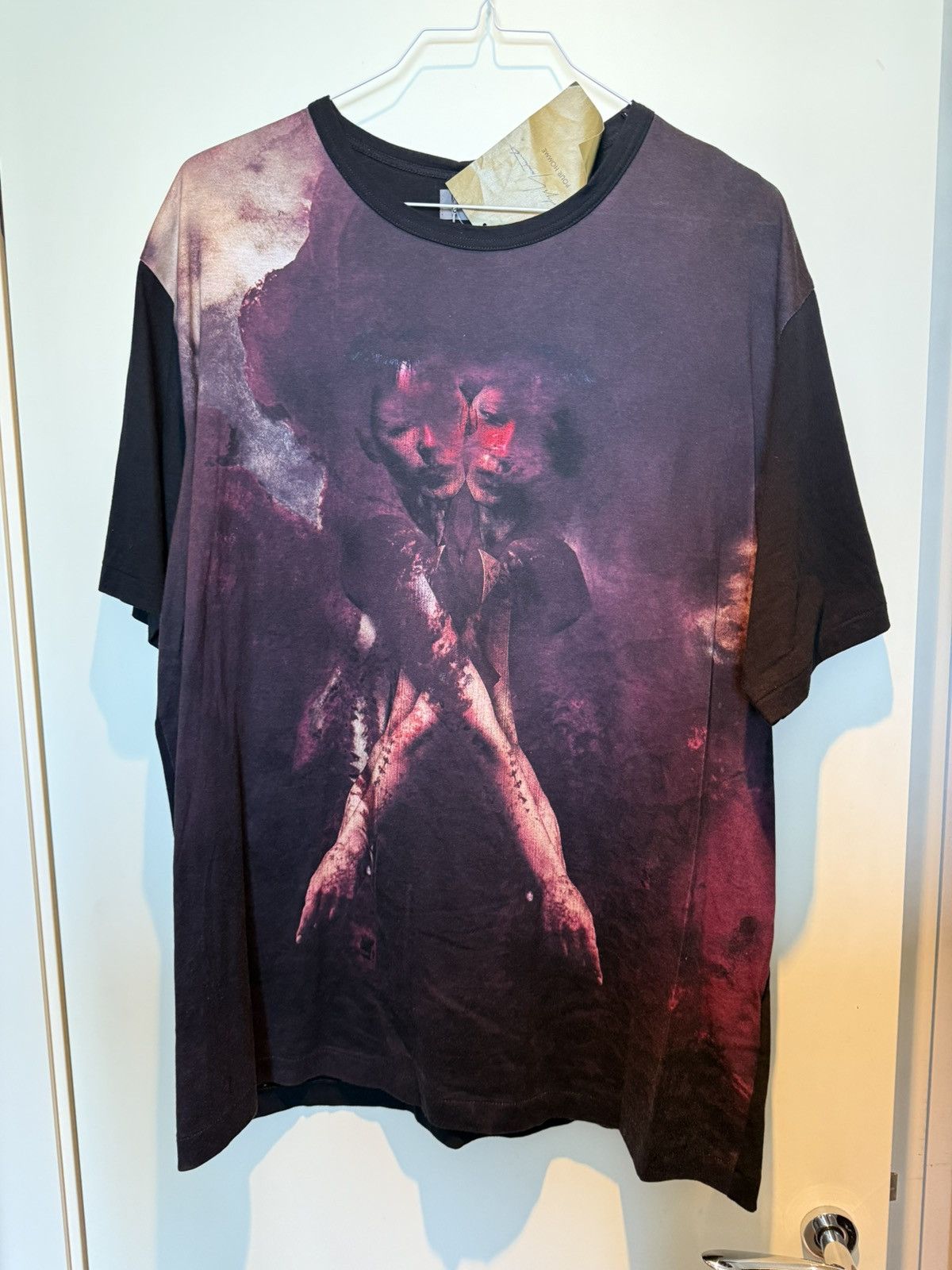 T with a cool print
