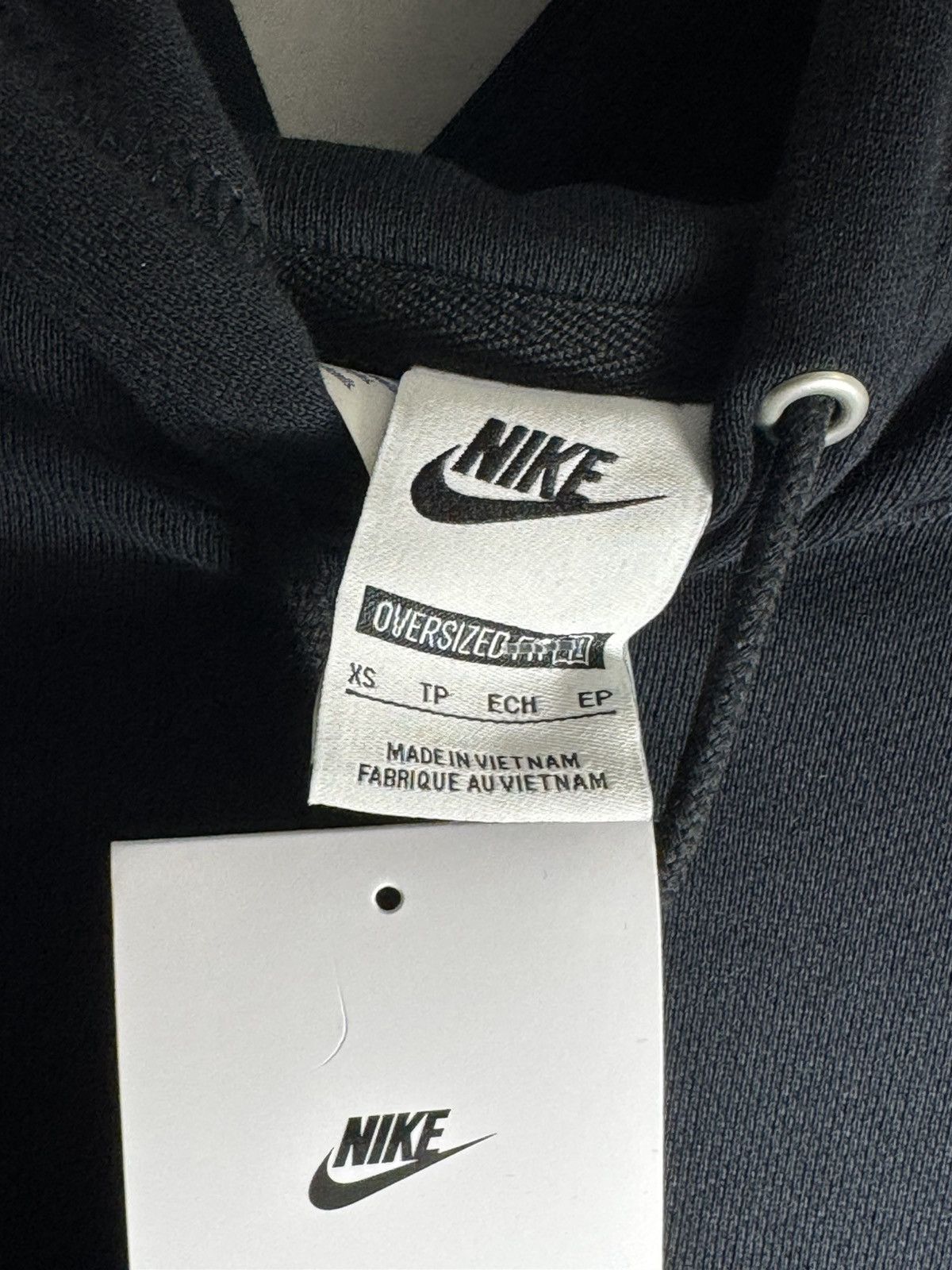 Nike 🔹Nike Club Fleece Oversized Hoodie Black | XS Size US XS / EU 42 / 0 - 4 Thumbnail