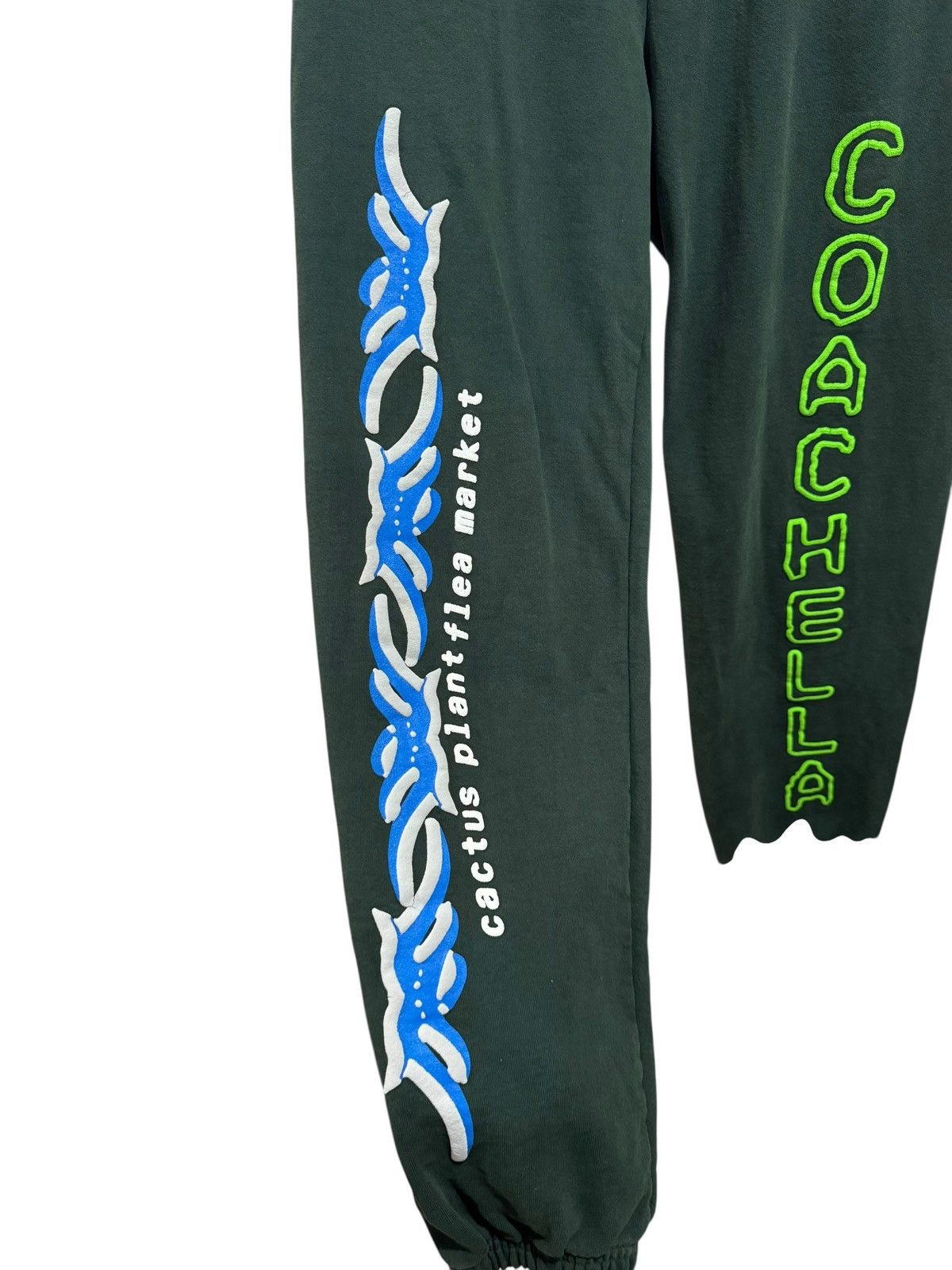 Cactus Plant Flea Market Cactus Plant Flea Market Coachella 2022 Sweatpants Green Size US 32 / EU 48 - 3 Thumbnail