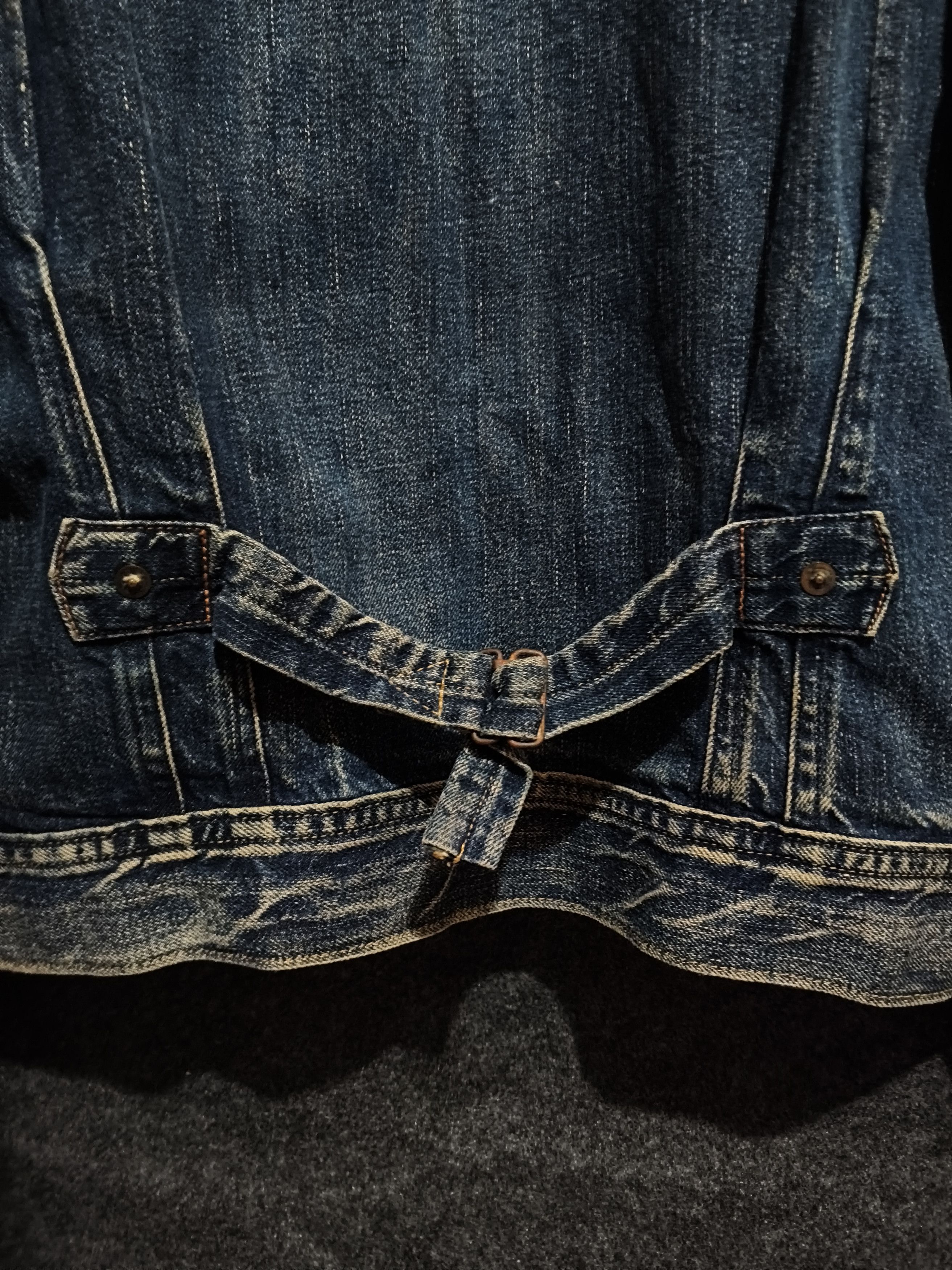 Denim & Supply Ralph Lauren 💥Denim&Supply Ralph Lauren Distressed Denim Trucker jacket Size US XL / EU 56 / 4 - 8 Thumbnail