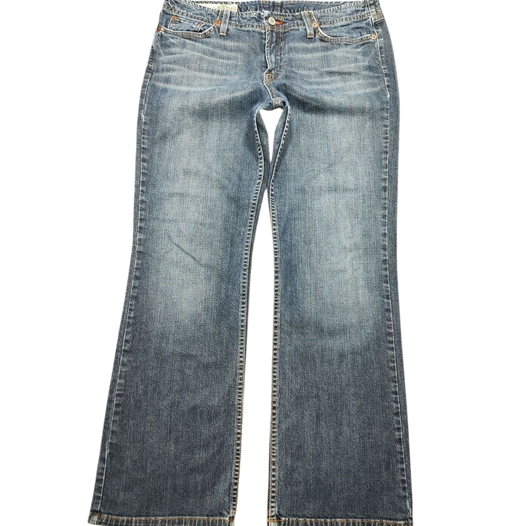 Lucky Brand VINTAGE Lucky Brand Jeans Womens Bootcut 5-Pocket Denim USA Blue 30 Inseam 14 X 30 Inseam? Size 36" / US 14 / IT 50 - 2 Thumbnail