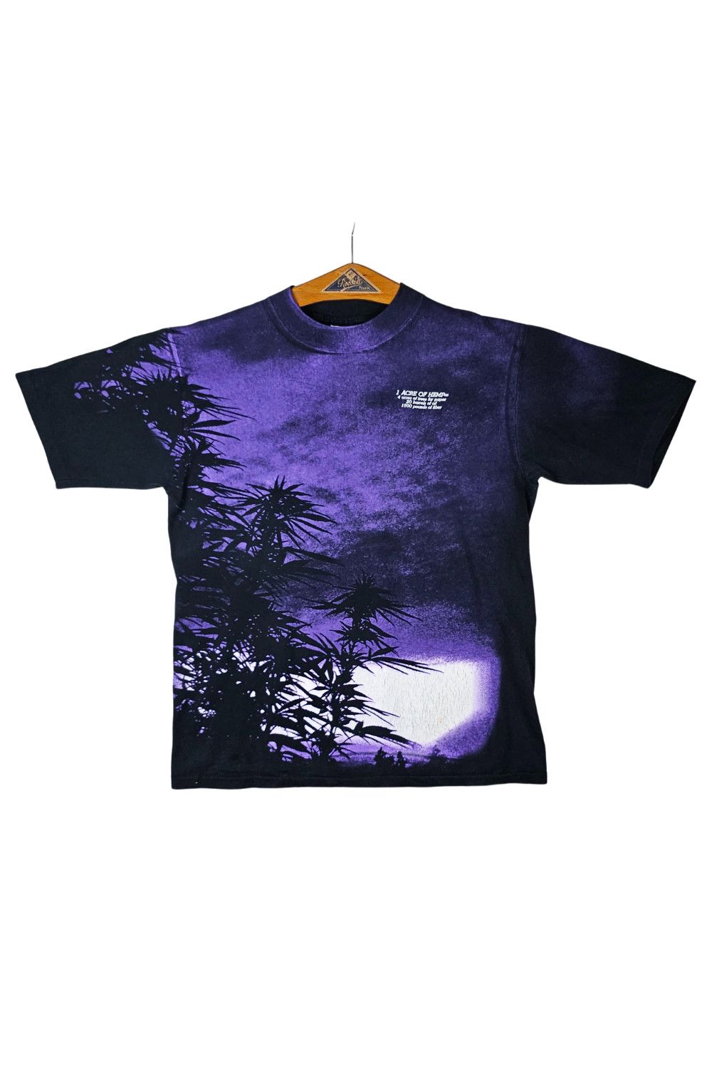 All Sport 1993 AllSport “1 ACRE OF HEMP” AOP Tee — Single Stitch — L Size US XL / EU 56 / 4 - 1 Thumbnail