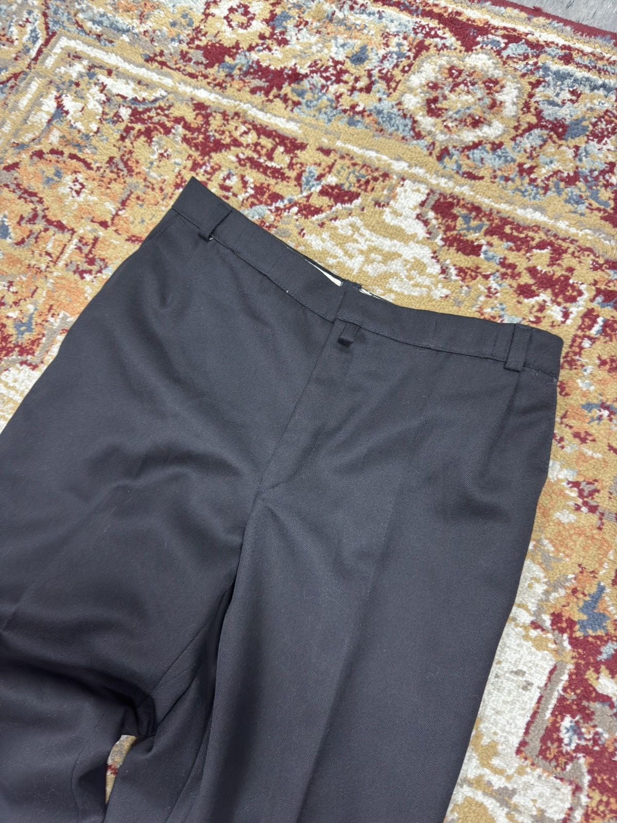 Other 1980s Wool Suit Pants Baggy Trousers Blend Balenciaga Rick Size US 30 / EU 46 - 3 Thumbnail