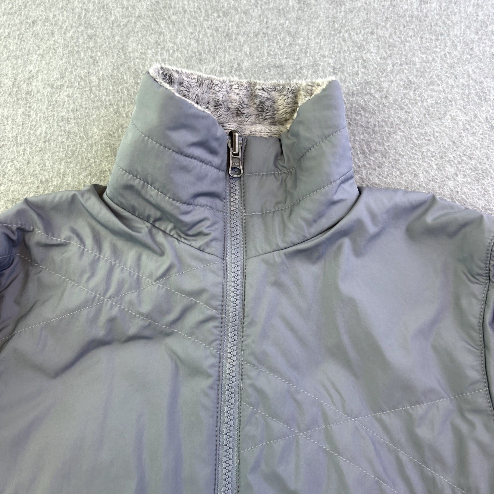 Vintage Columbia Jacket Womens XS Gray Long Sleeve Full Zip Interchange Outdoors Ladies Size XS / US 0-2 / IT 36-38 - 4 Thumbnail