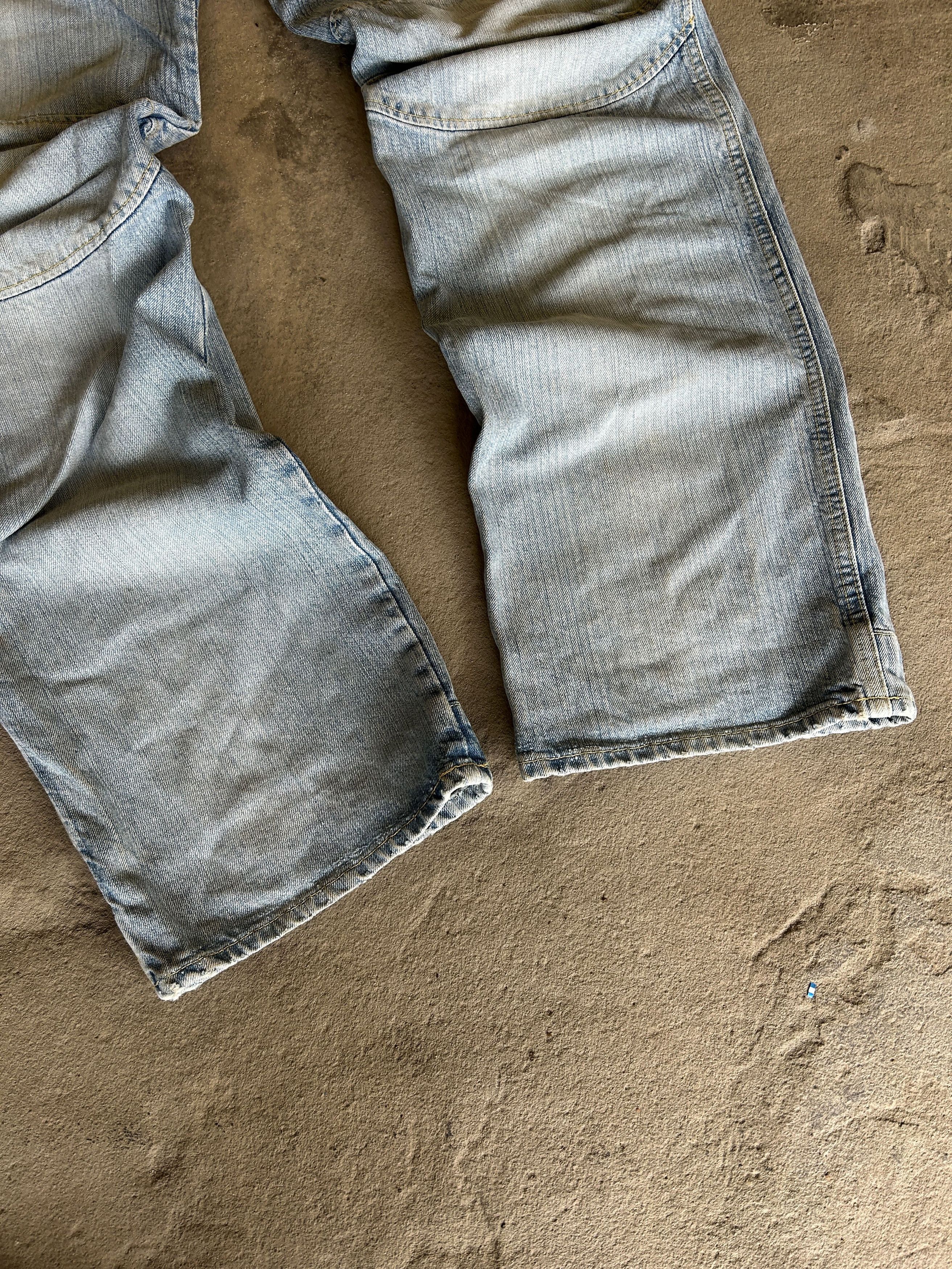 Designer 💥 JUNYA WATANABE BALENCIAGA STYLE DISTRESSED JEANS Size US 32 / EU 48 - 6 Thumbnail