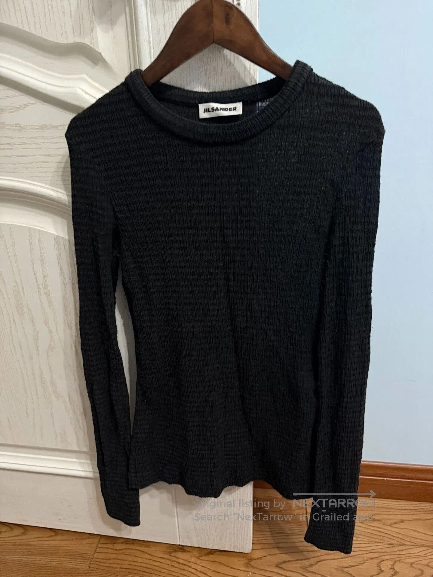 Jil Sander Jil Sander Long Sleeve Top Black Color. Size M / US 6-8 / IT 42-44 - 2 Thumbnail