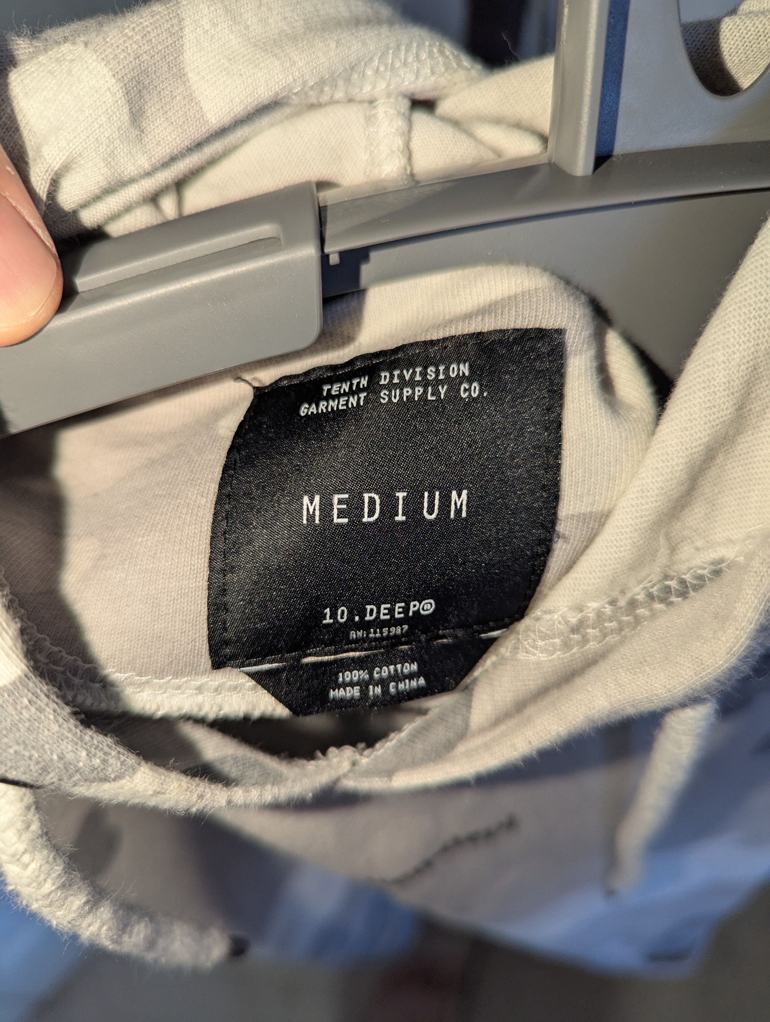 10 Deep Hooded Long Sleeve Gray Camo from 10 Deep Size US M / EU 48-50 / 2 - 3 Thumbnail