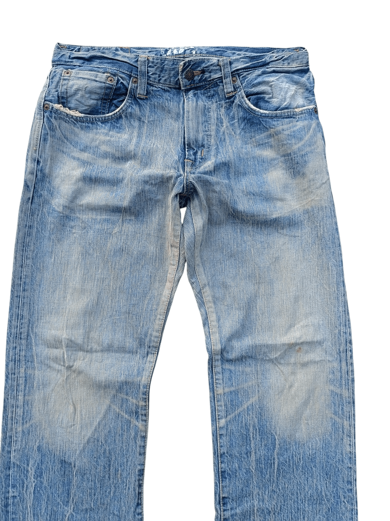 Edwin VINTAGE Edwin 504 Acid Wash Faded Rare Denim Size US 34 / EU 50 - 2 Thumbnail