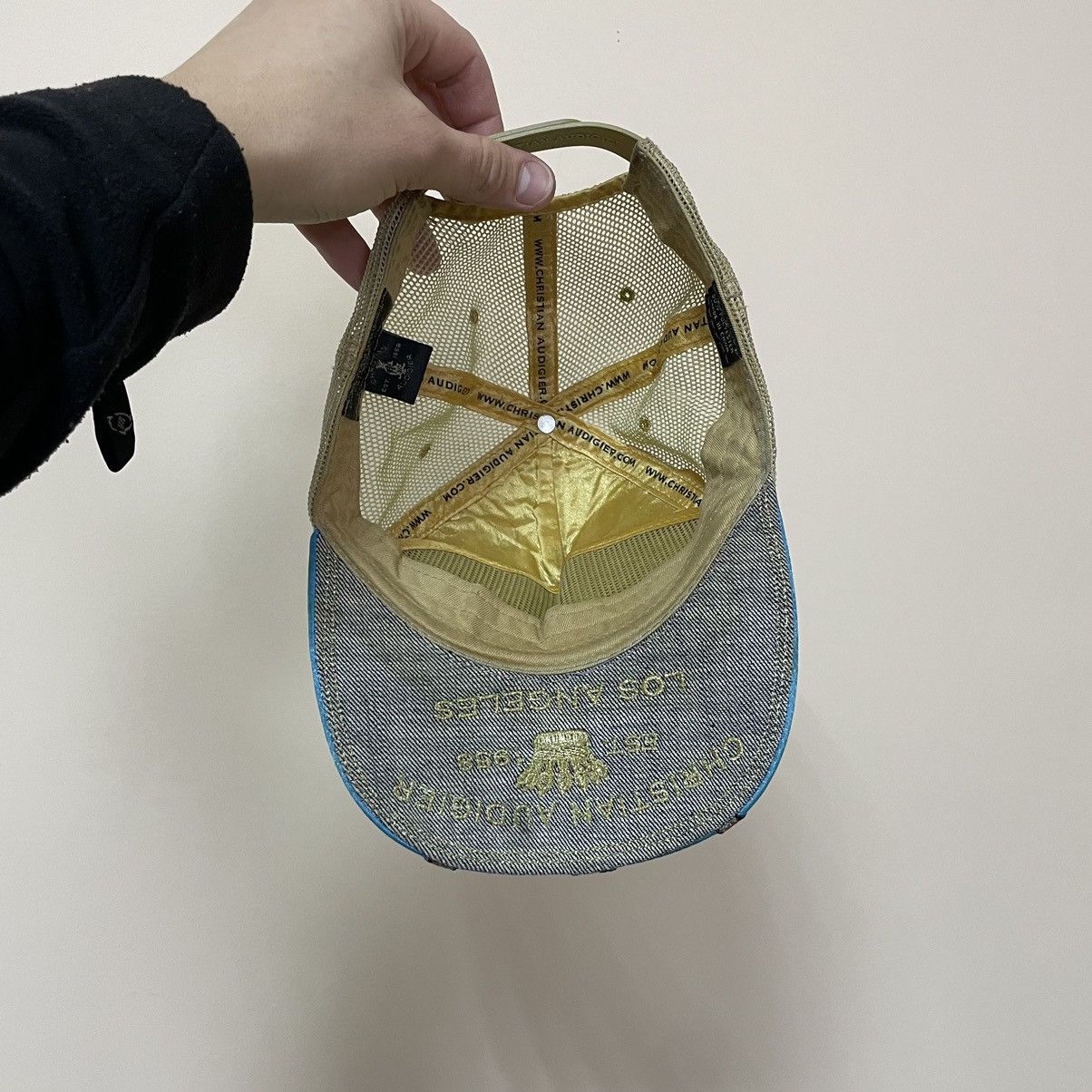 Christian Audigier × Ed Hardy × Japanese Brand Ed Hardy by Christian Audigier Cap Japanese Skull Death Y2K Size ONE SIZE - 4 Thumbnail