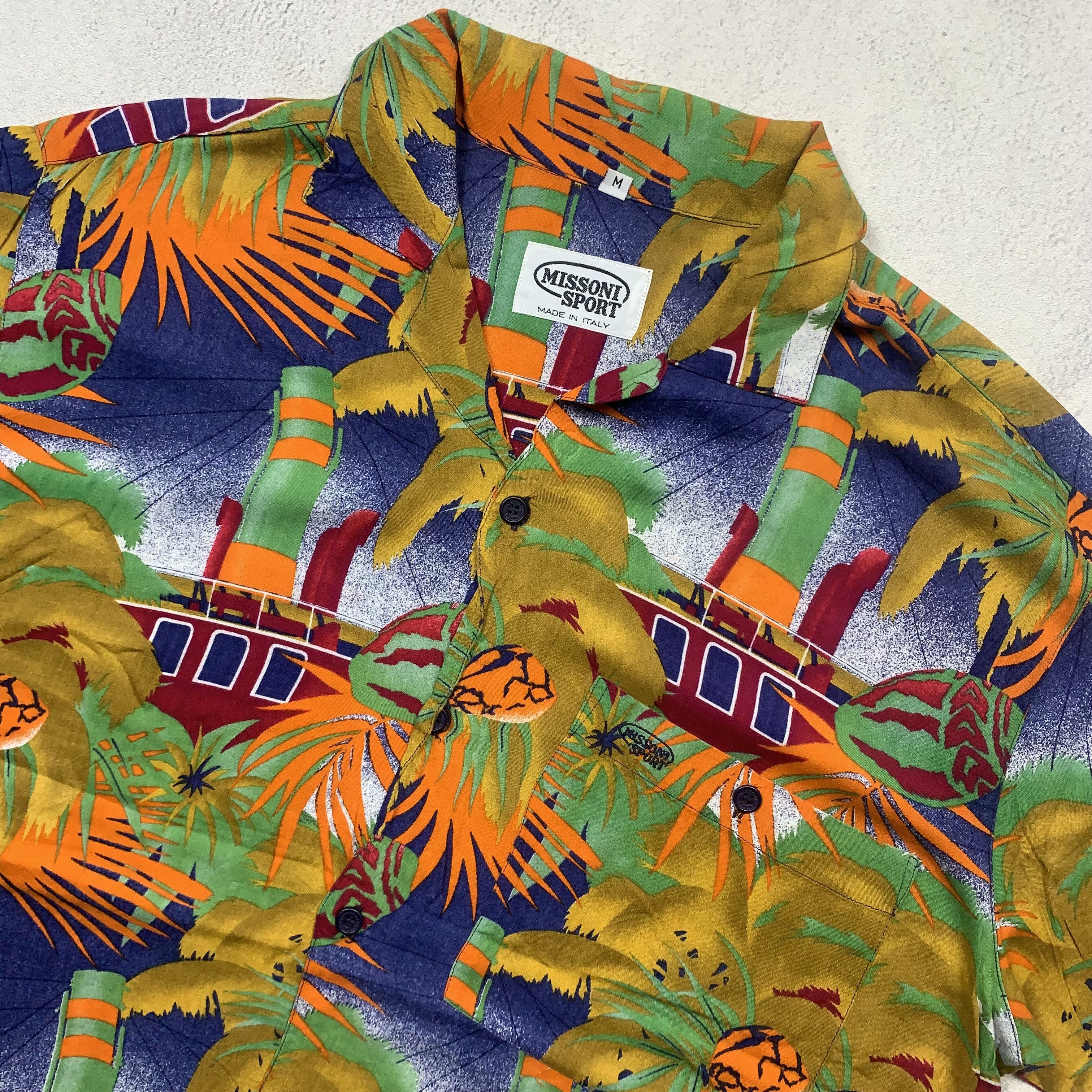 Missoni Vintage Missoni Printed Shirt Size US M / EU 48-50 / 2 - 3 Thumbnail