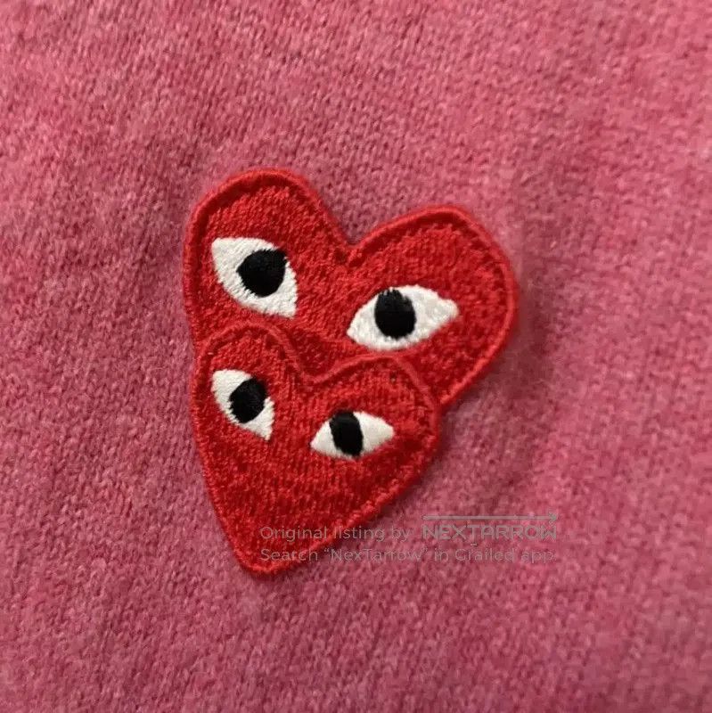 Comme des Garcons Comme des Garçons Pink Wool Women's Cardigan . Size L / US 10 / IT 46 - 6 Thumbnail