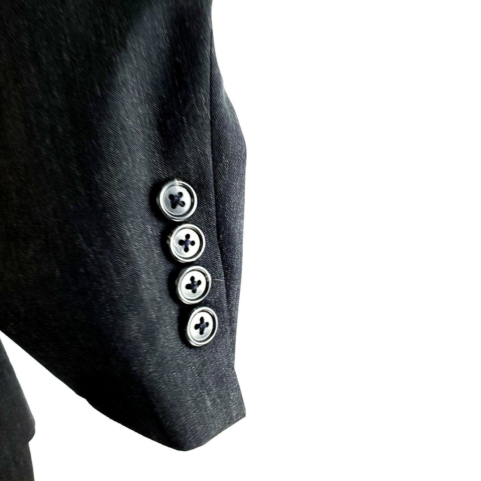 Savile Row Holland & Sherry Savile Row Tom James Wool 2 Button Blazer 4 Size 40R - 4 Thumbnail