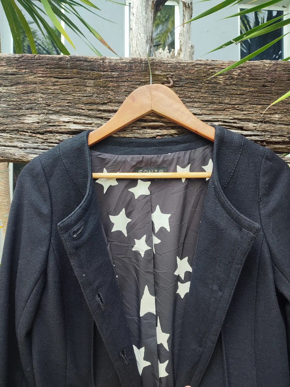 Sonia Rykiel Sonia Rykiel Wool Blend Star-Lined Coat – Made in France Size S / US 4 / IT 40 - 10 Thumbnail