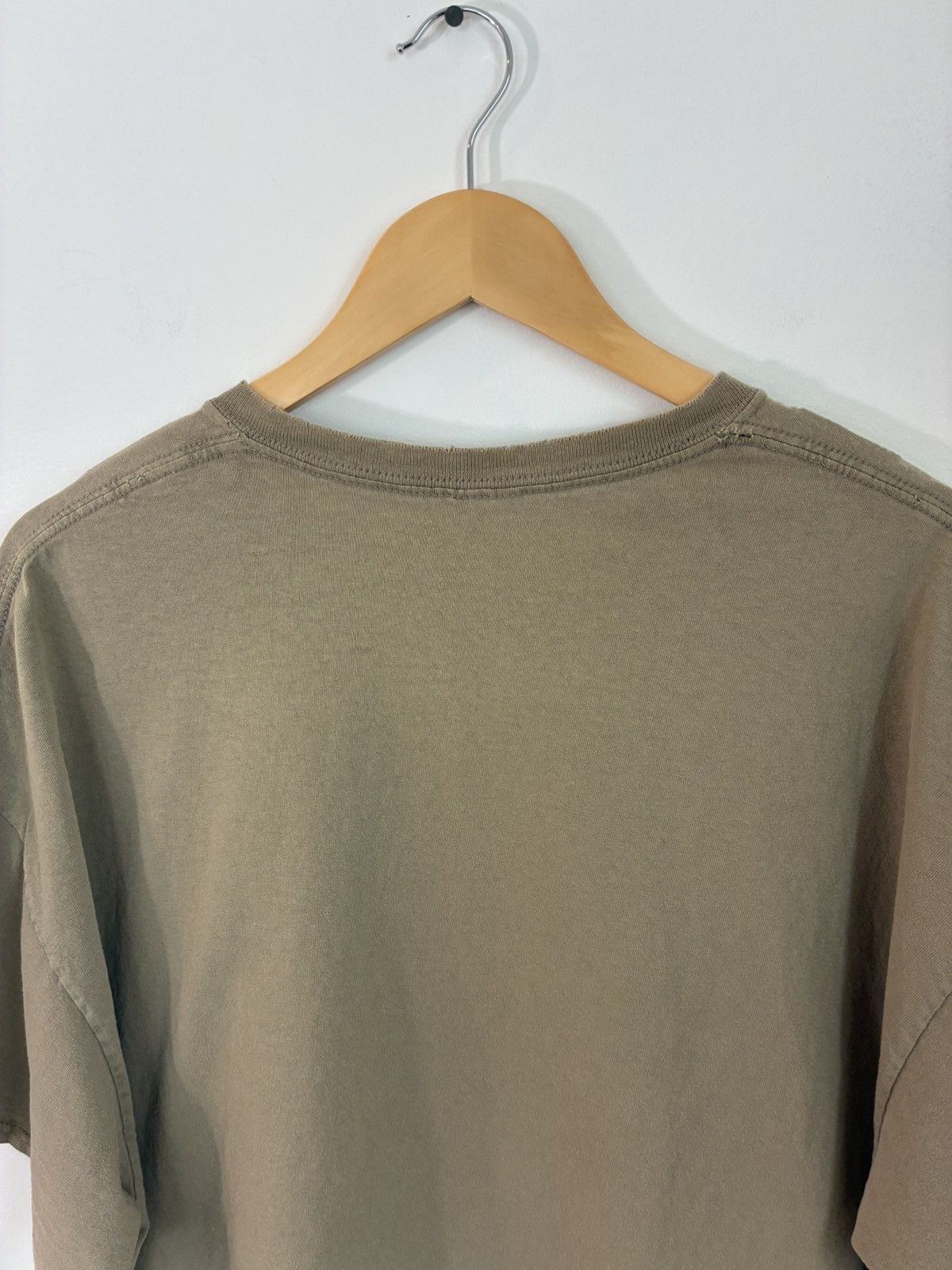 Vintage Thrashed Oversized Faded Out Blank Rhode Island Tee Size US XXL / EU 58 / 5 - 5 Thumbnail