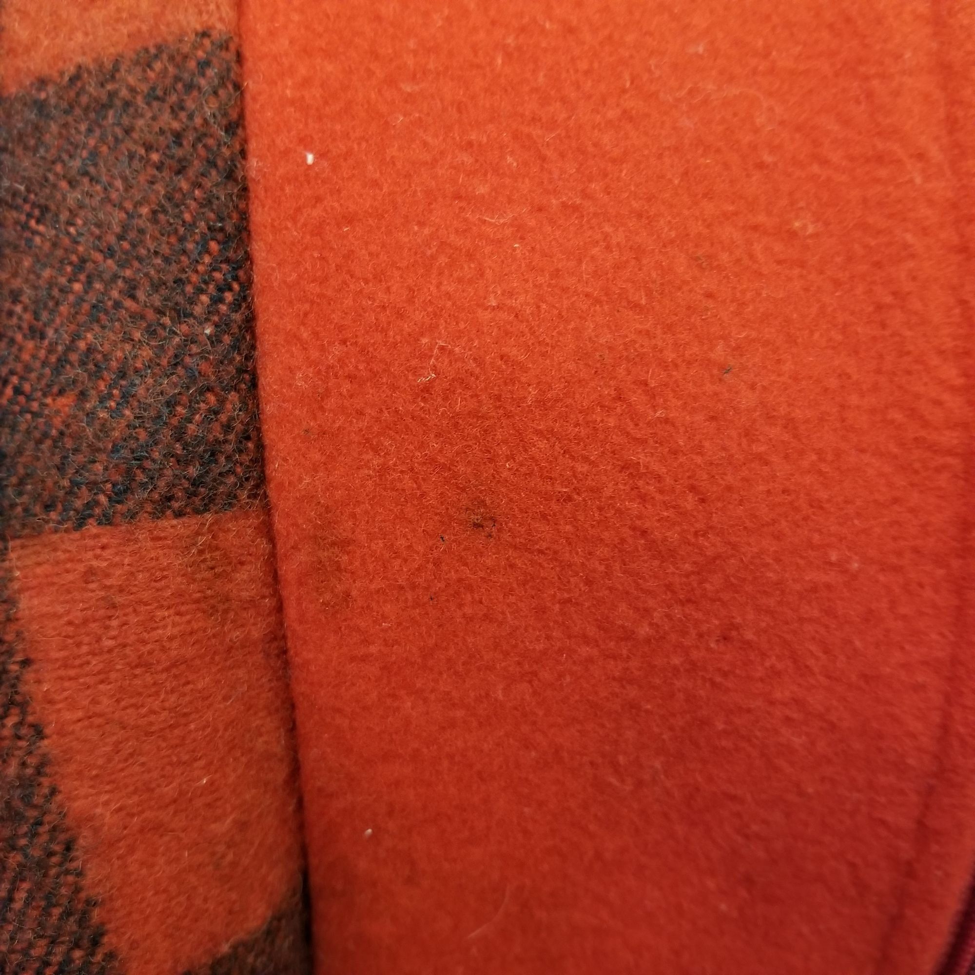 Mackintosh Mackintosh 12 Red Wool Vest Coat Vintage Plaid Hood Winter L Size XL / US 12-14 / IT 48-50 - 4 Thumbnail