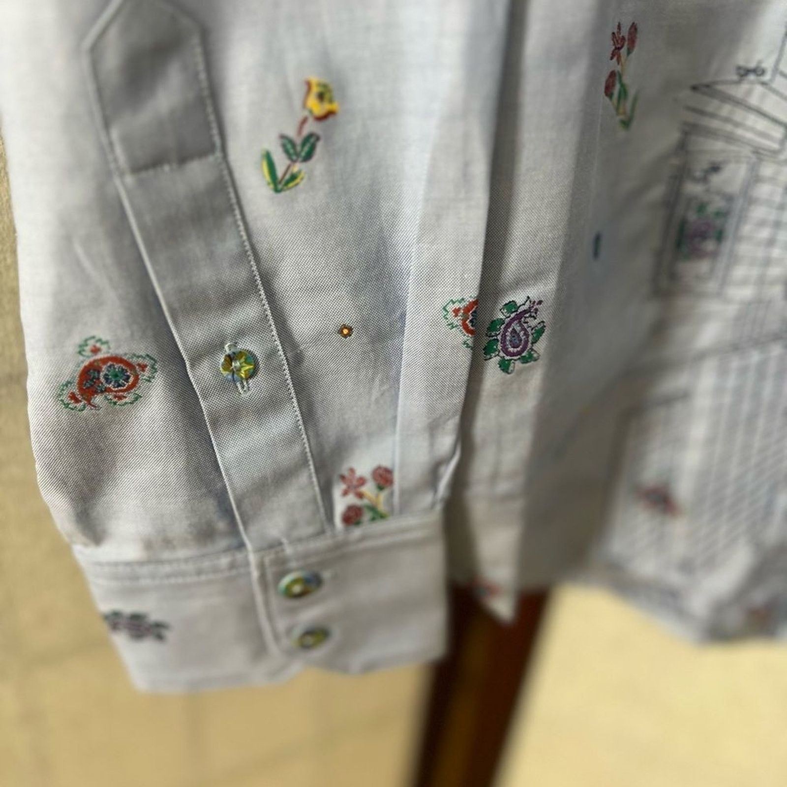 Robert Graham ROBERT GRAHAM NWT MULTI LIMITED EDITION DRESS SHIRT SIZE M‎ Size US M / EU 48-50 / 2 - 9 Thumbnail