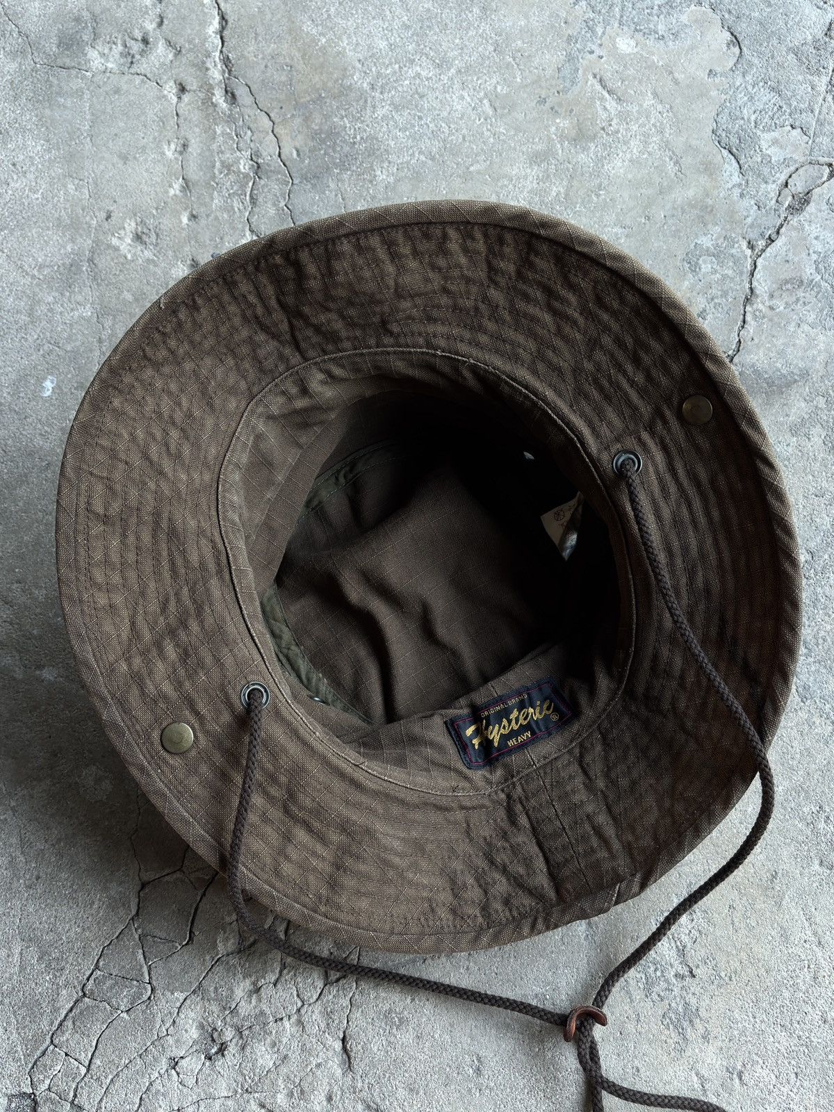 Hysteric Glamour Hysteric Glamour Rips-tops Bucket Hat Size ONE SIZE - 3 Thumbnail