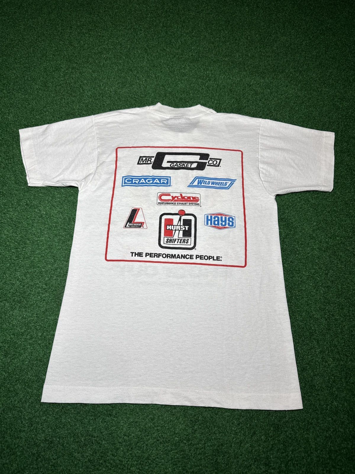 Vintage Hurst Shifters Pro Stock Shoot Out Drag Racing 80s T Shirt Size US S / EU 44-46 / 1 - 3 Thumbnail