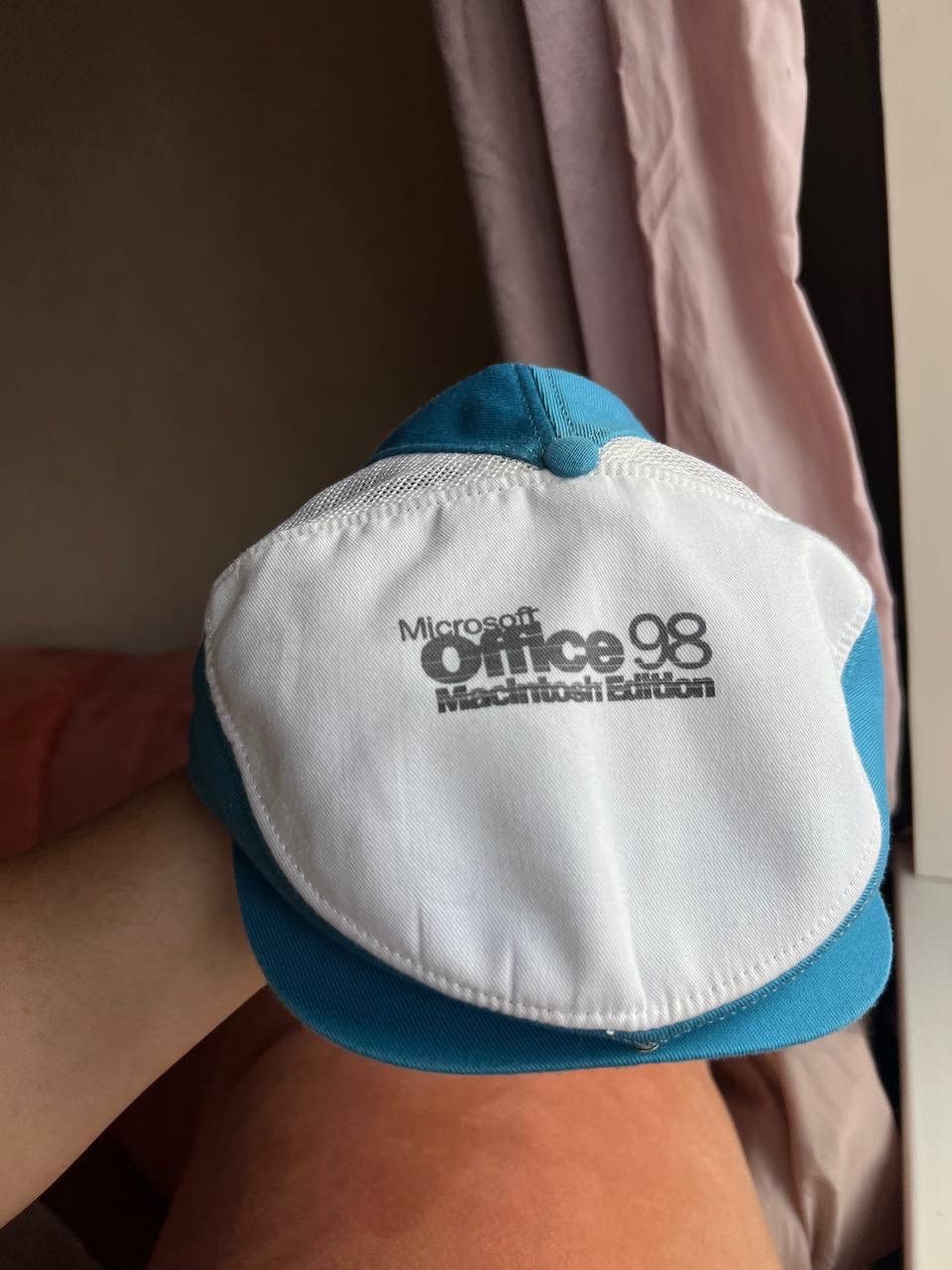 Microsoft Vintage Microsoft Office 98 Macintosh Edition Apple Cap Hat Size ONE SIZE - 2 Thumbnail
