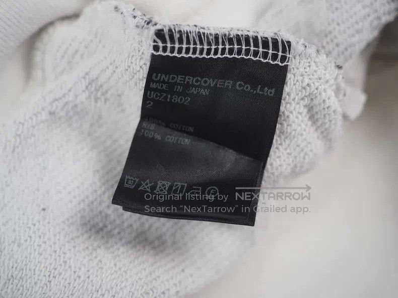 Undercover Undercover Gray Lace Print Hoodie Size M / US 6-8 / IT 42-44 - 7 Thumbnail