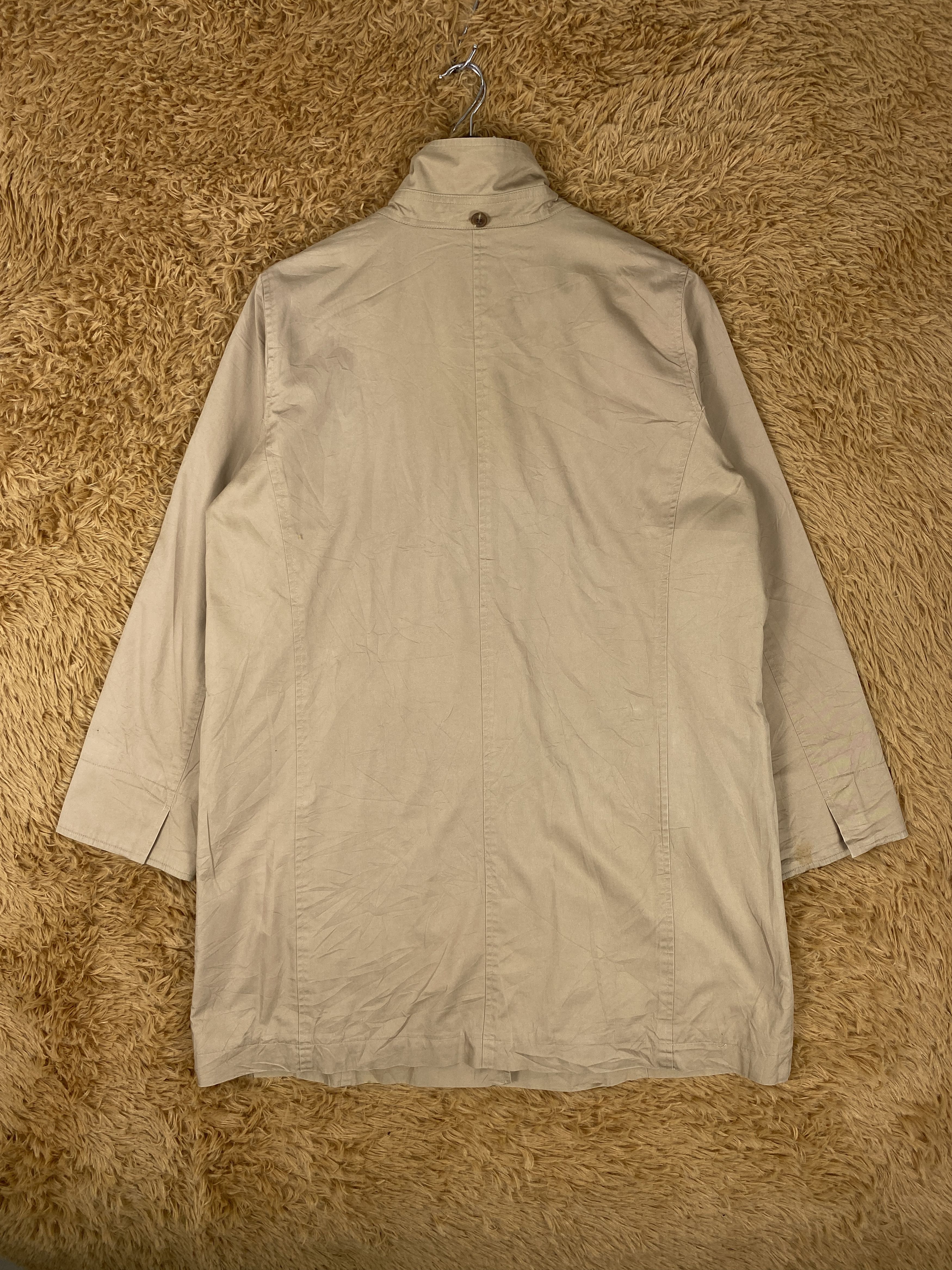 Japanese Brand Vintage Japanese Brand Checked Lining Long Jacket J2178 Size US S / EU 44-46 / 1 - 8 Thumbnail
