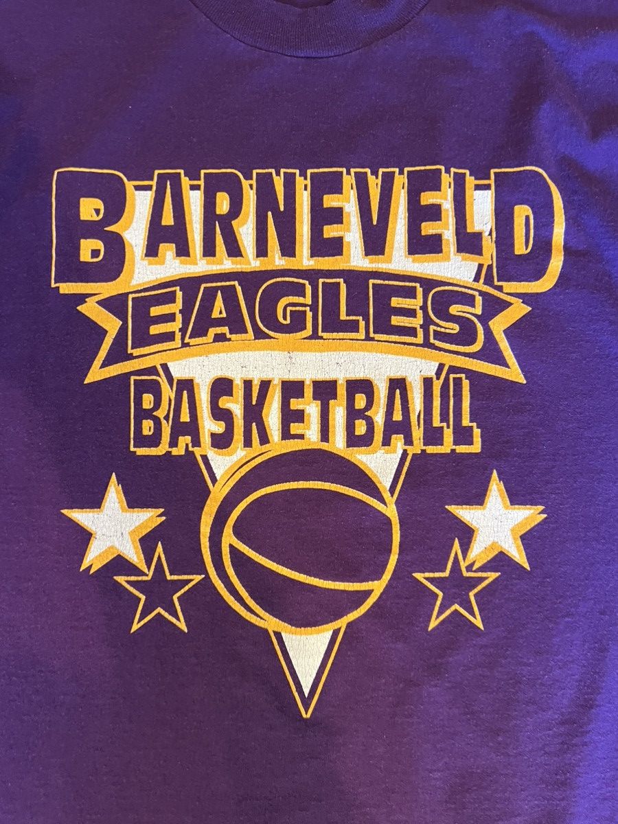 Fruit Of The Loom Vintage Fruit of the loom basketball shirt Size US XL / EU 56 / 4 - 2 Thumbnail
