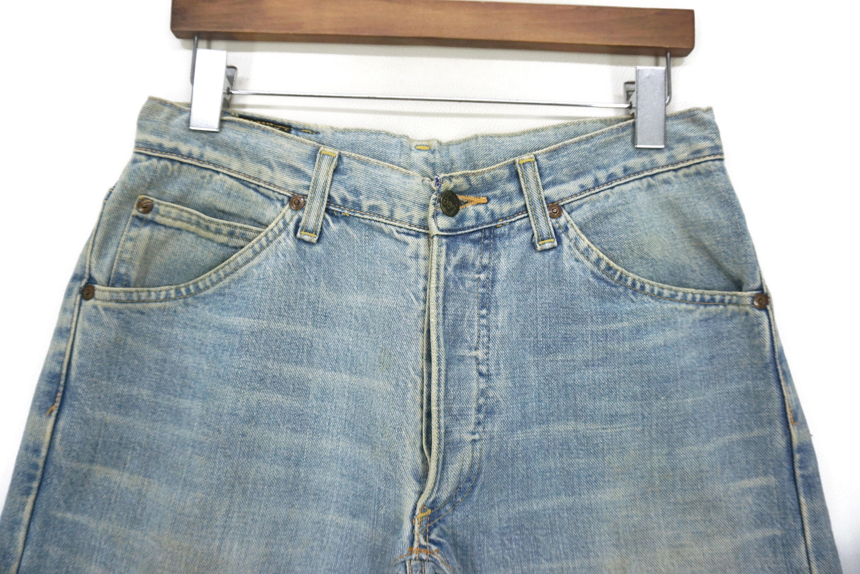 Lee Riders Selvedge Jeans Made in Japan Union Made Denim W30 Size US 30 / EU 46 - 3 Thumbnail