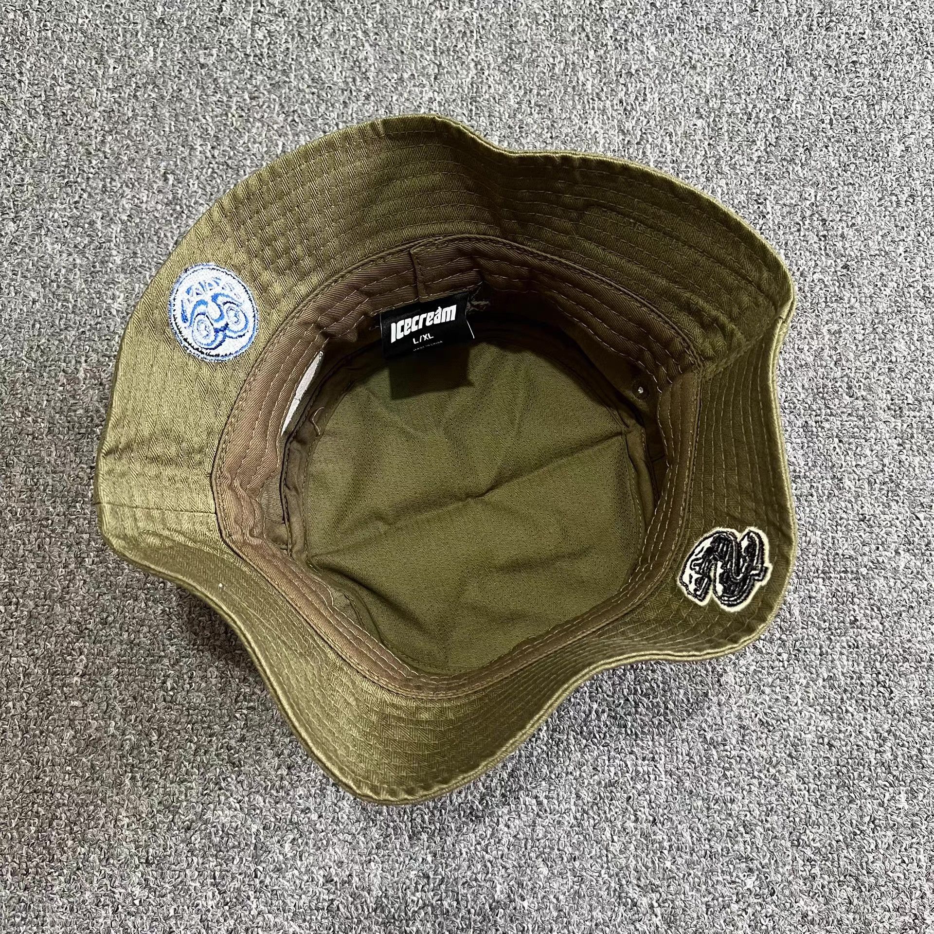 Billionaire Boys Club BBC ICECREAM Embroidered Bucket Hat Q7 Size ONE SIZE - 9 Thumbnail