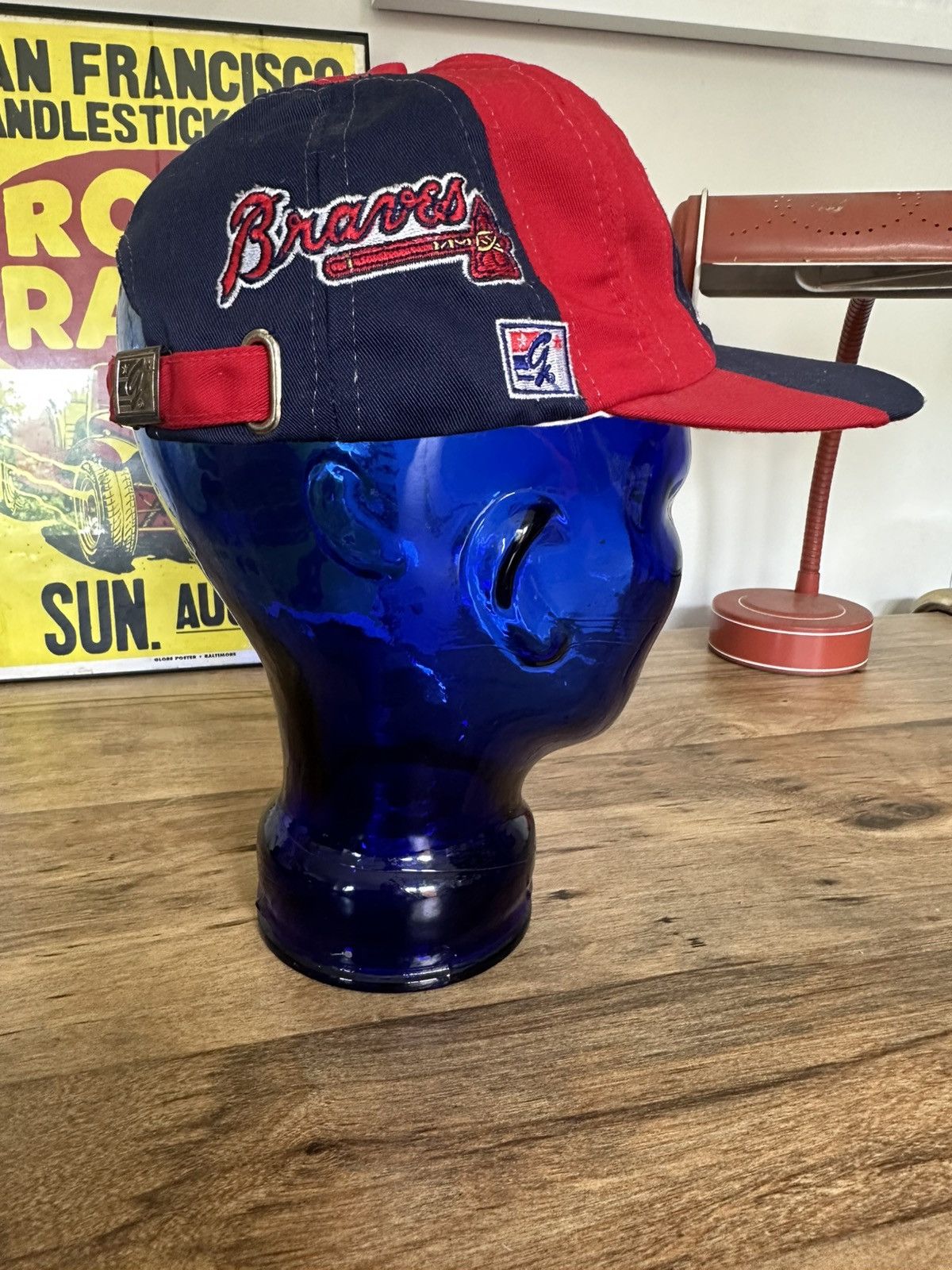 Vintage Vintage Atlanta Braves Embroidered Stapback One Size Size ONE SIZE - 5 Thumbnail